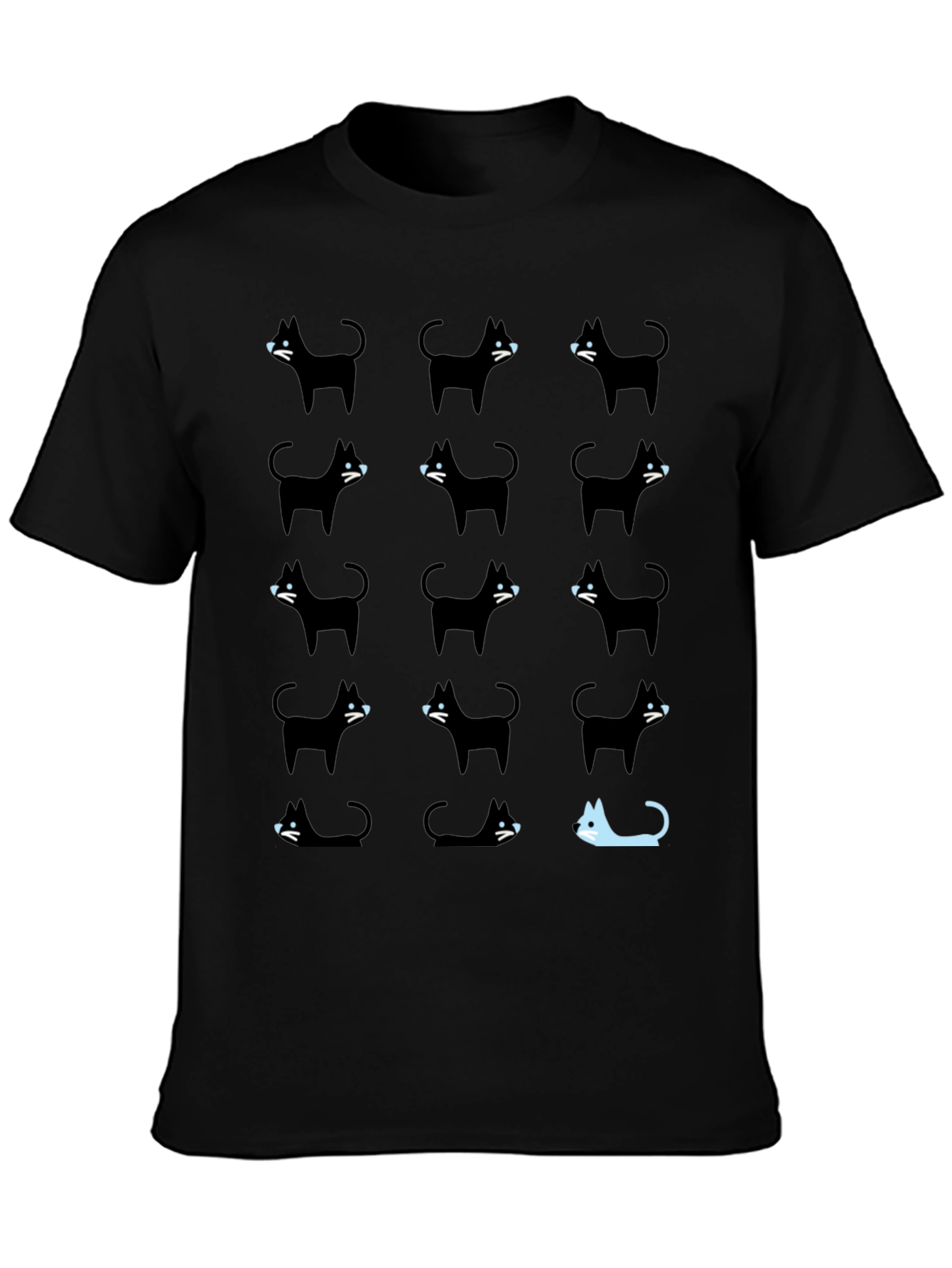 Black Cat T-Shirt - Be Unique!