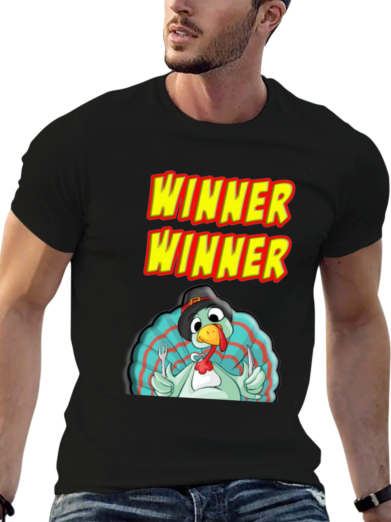 Winner Winner Thanksgiving Turkey T-Shirt