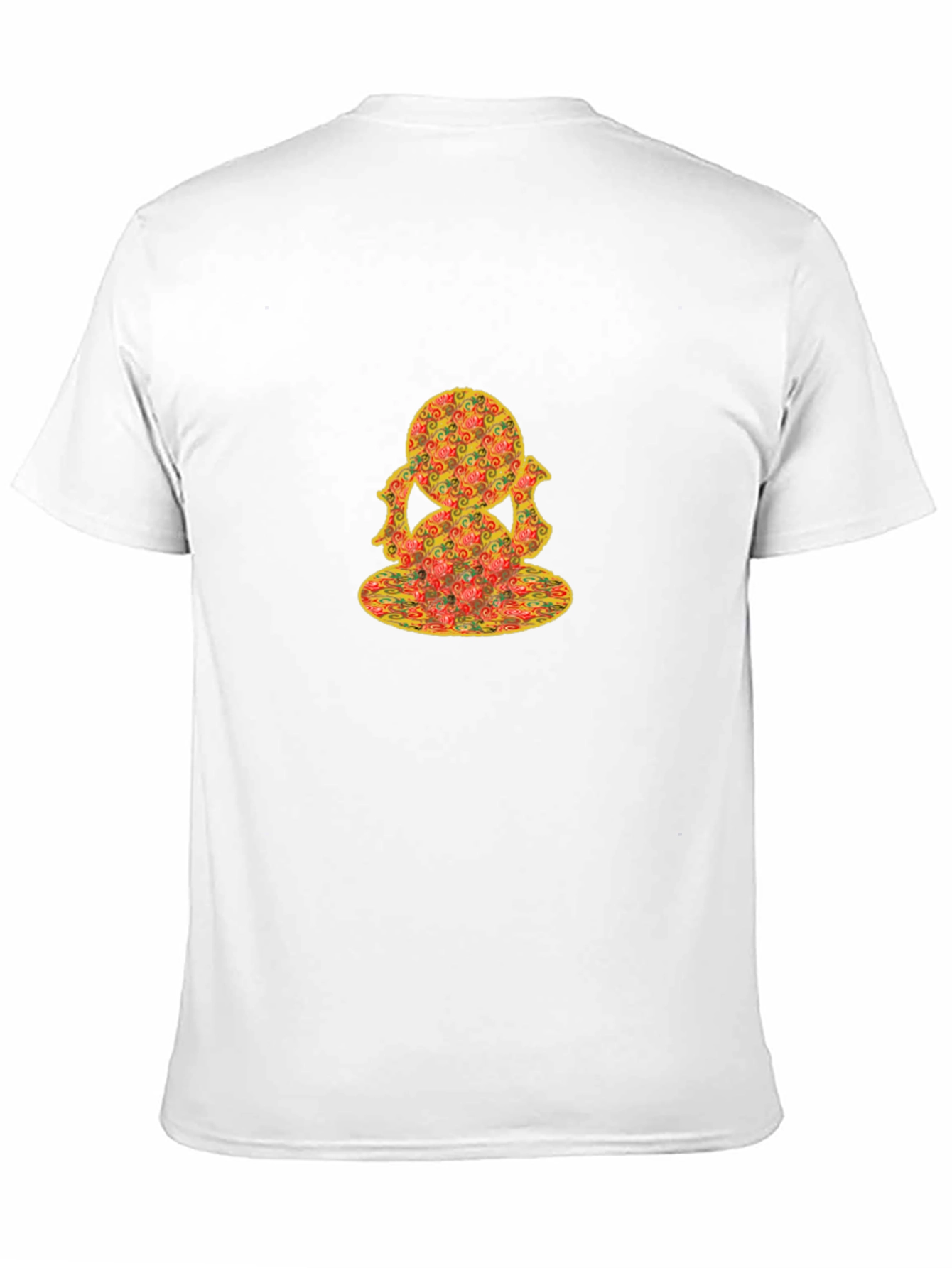 Unique Pattern Black T-Shirt