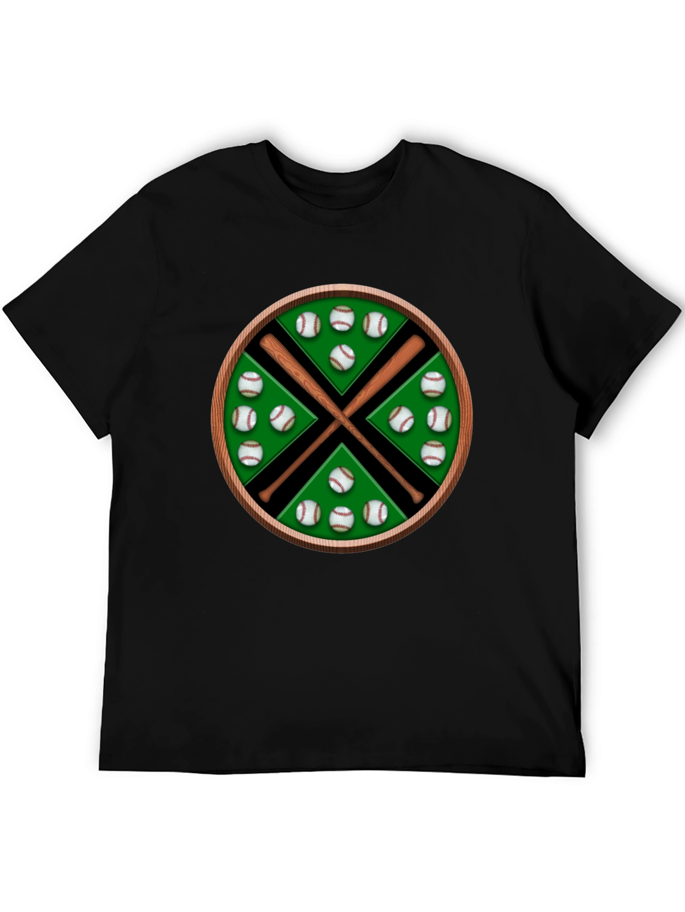 Baseball Bats & Balls Graphic Tee