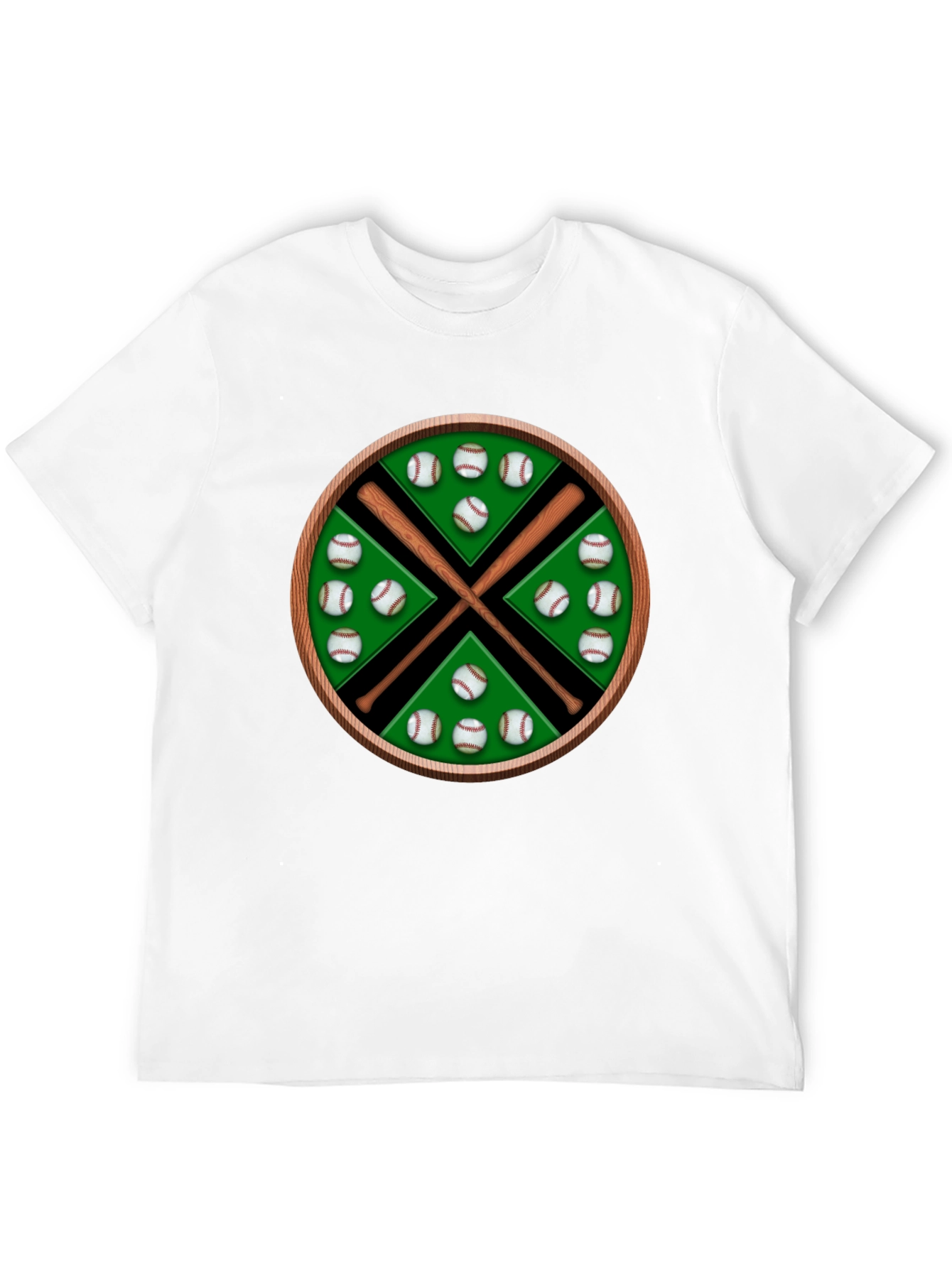 Baseball Bats & Balls Graphic Tee
