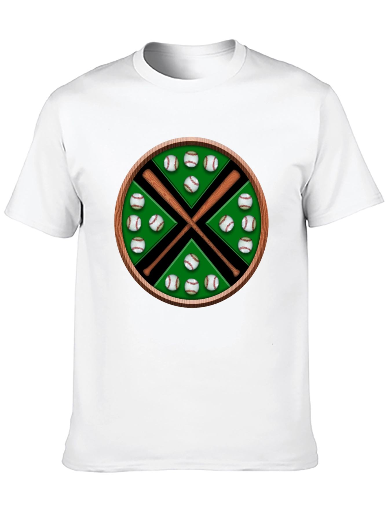 Baseball Bats & Balls Graphic Tee