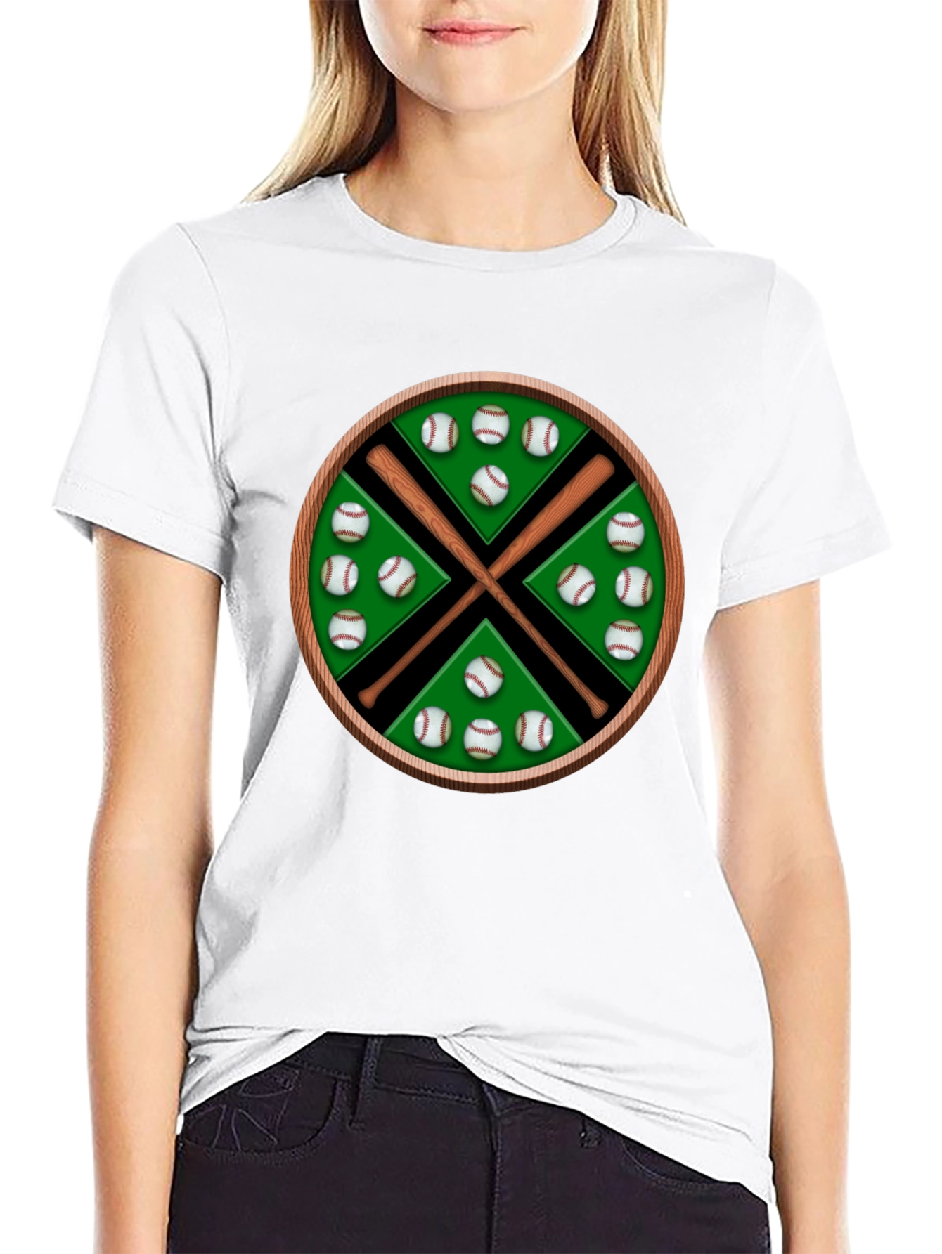 Baseball Bats & Balls Graphic Tee