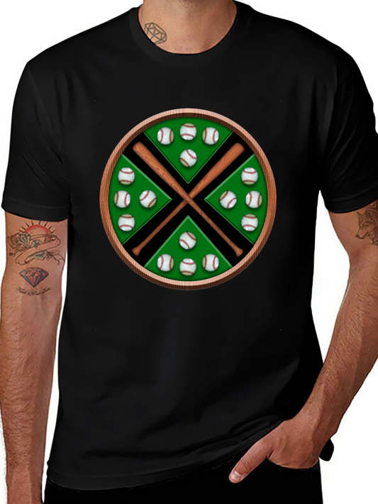 Baseball Bats & Balls Graphic Tee