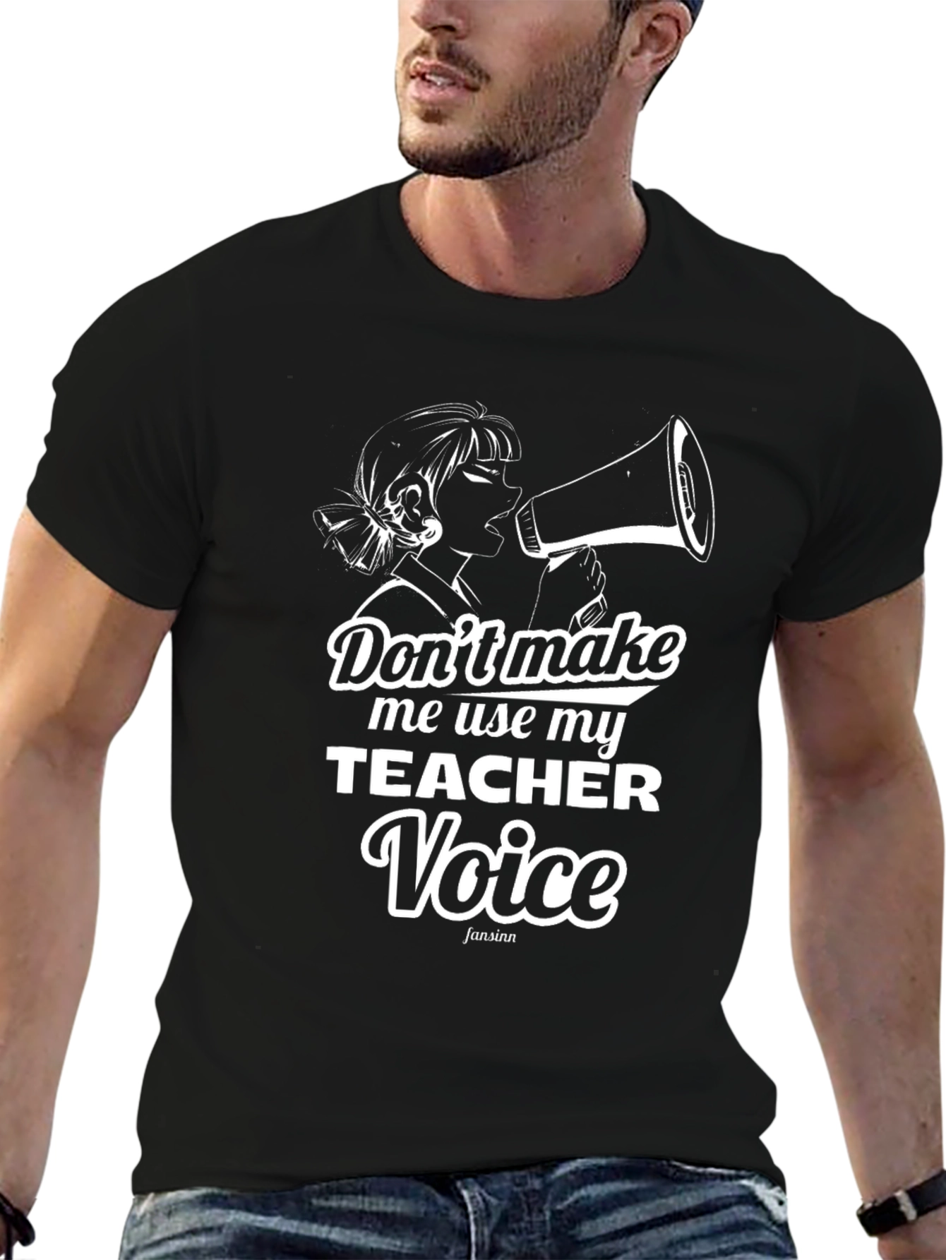 Teacher Voice T-Shirt - Funny Teaching Apparel