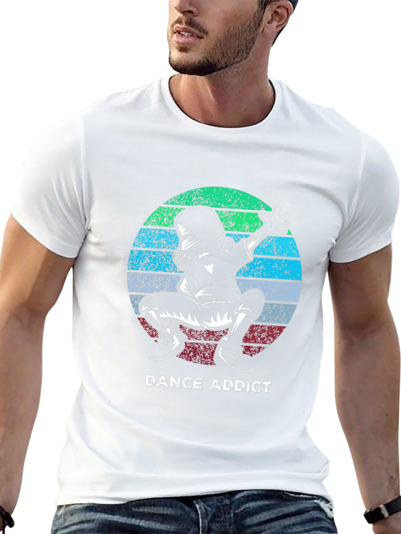Dance Addict T-Shirt - Funky Street Dancer Design
