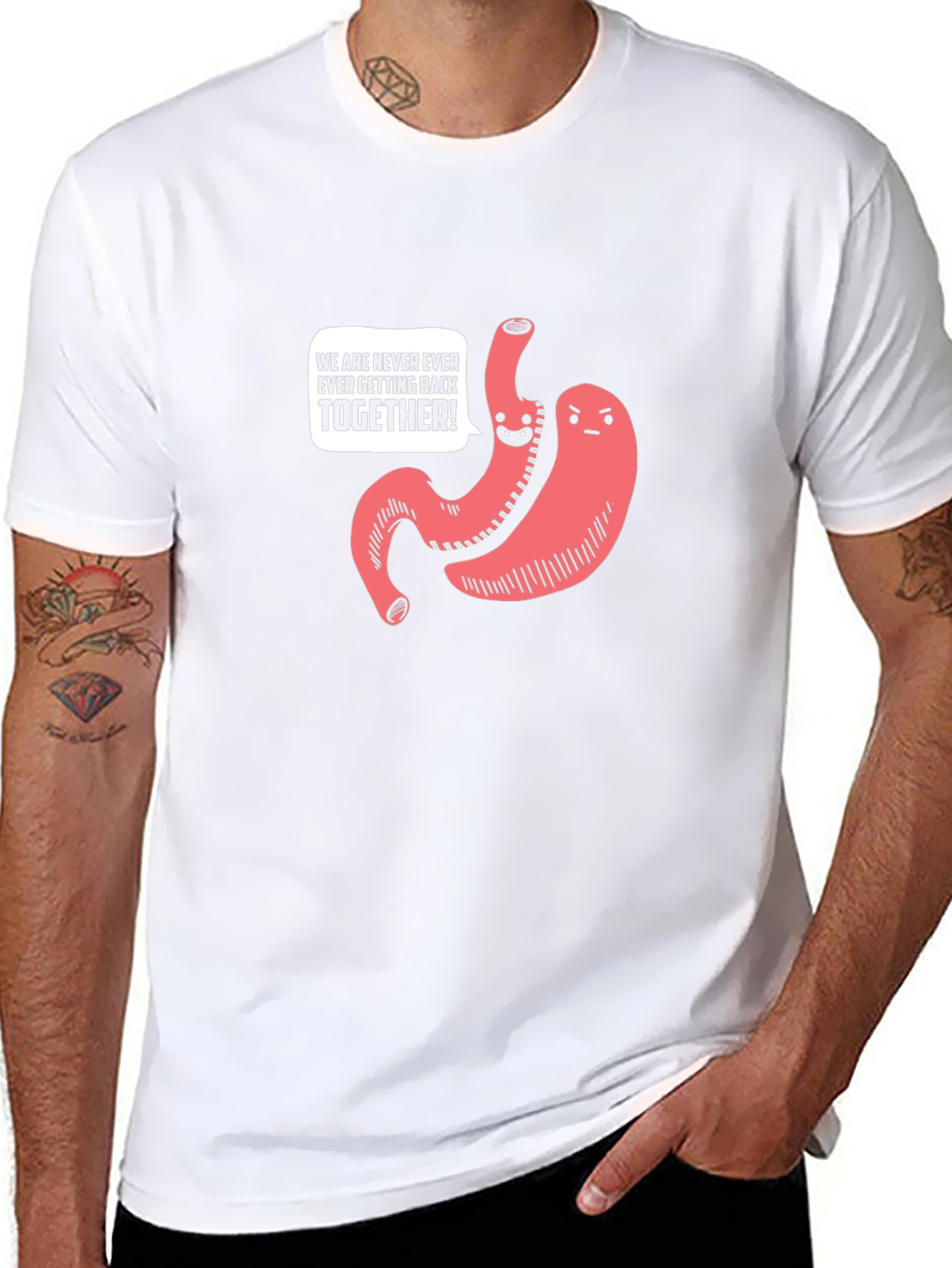 Humorous Digestive System T-Shirt