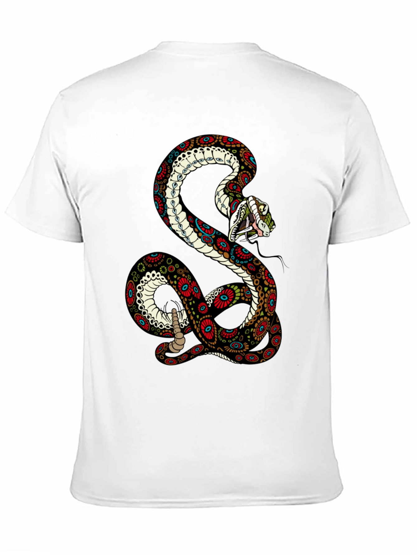 Snake Graphic Tee - Unique Design
