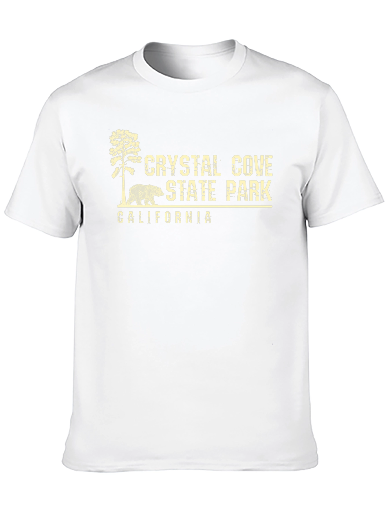 Crystal Cove State Park California Black T-Shirt