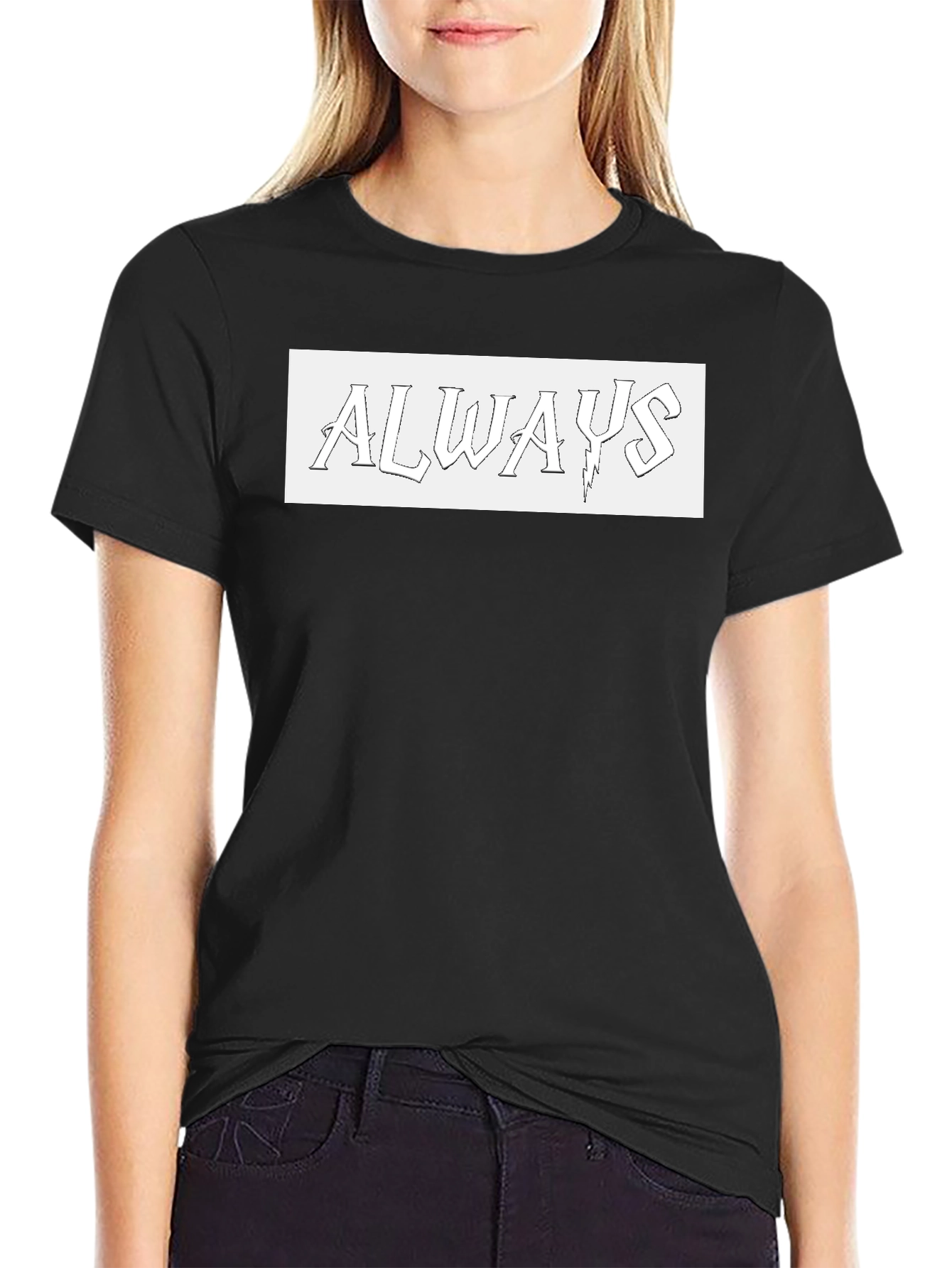 Always Graphic T-Shirt - Mens Black Tee