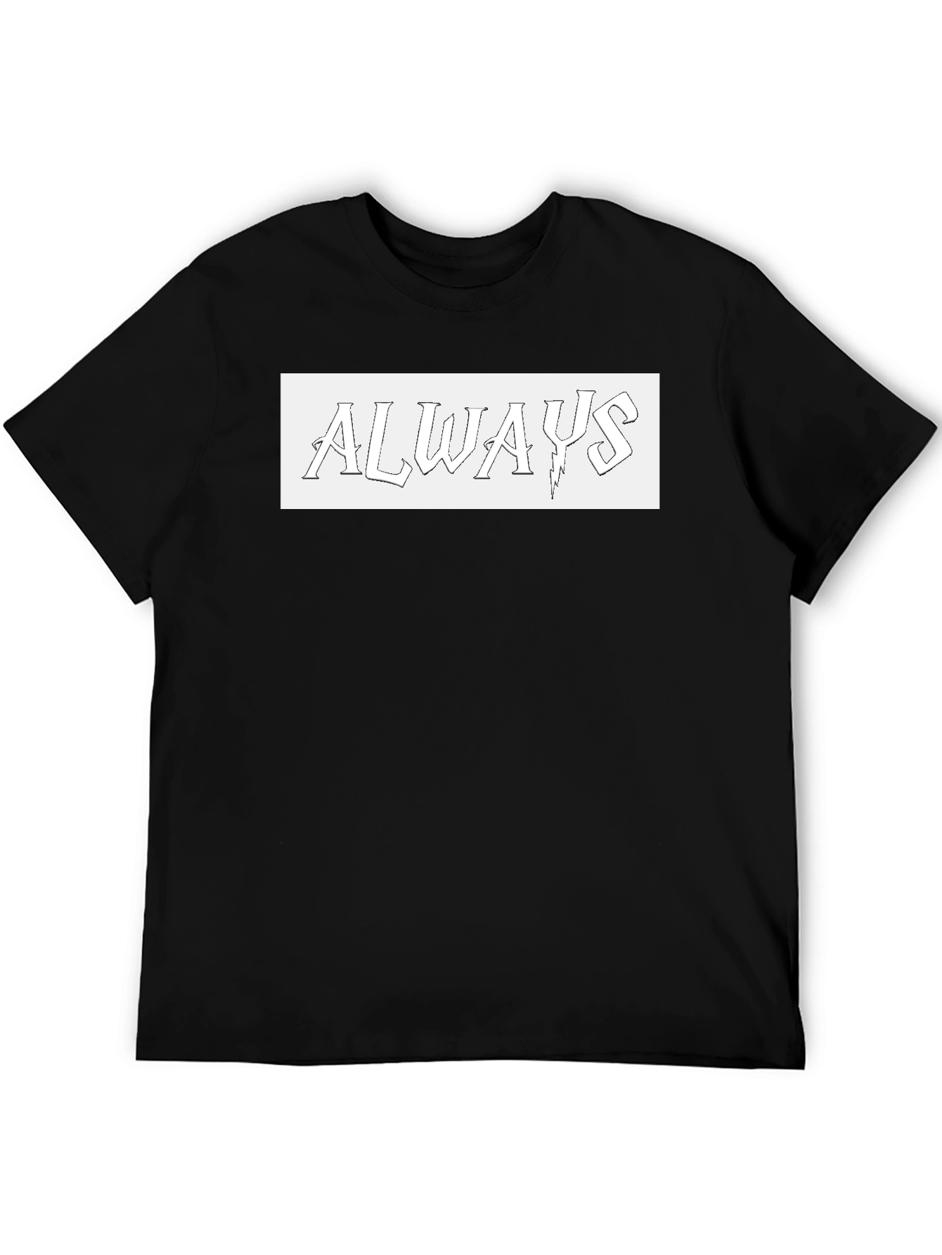 Always Graphic T-Shirt - Mens Black Tee