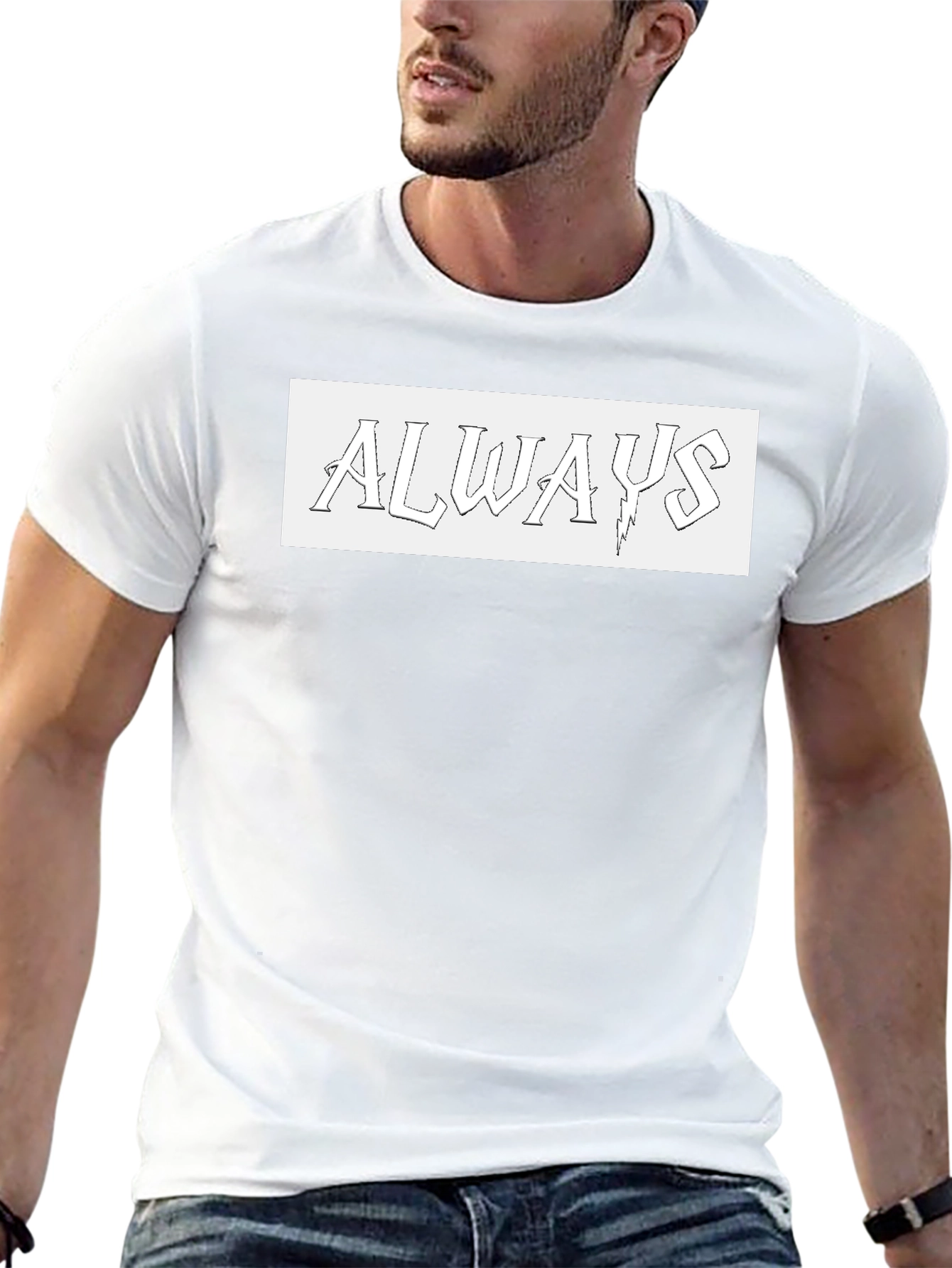 Always Graphic T-Shirt - Mens Black Tee