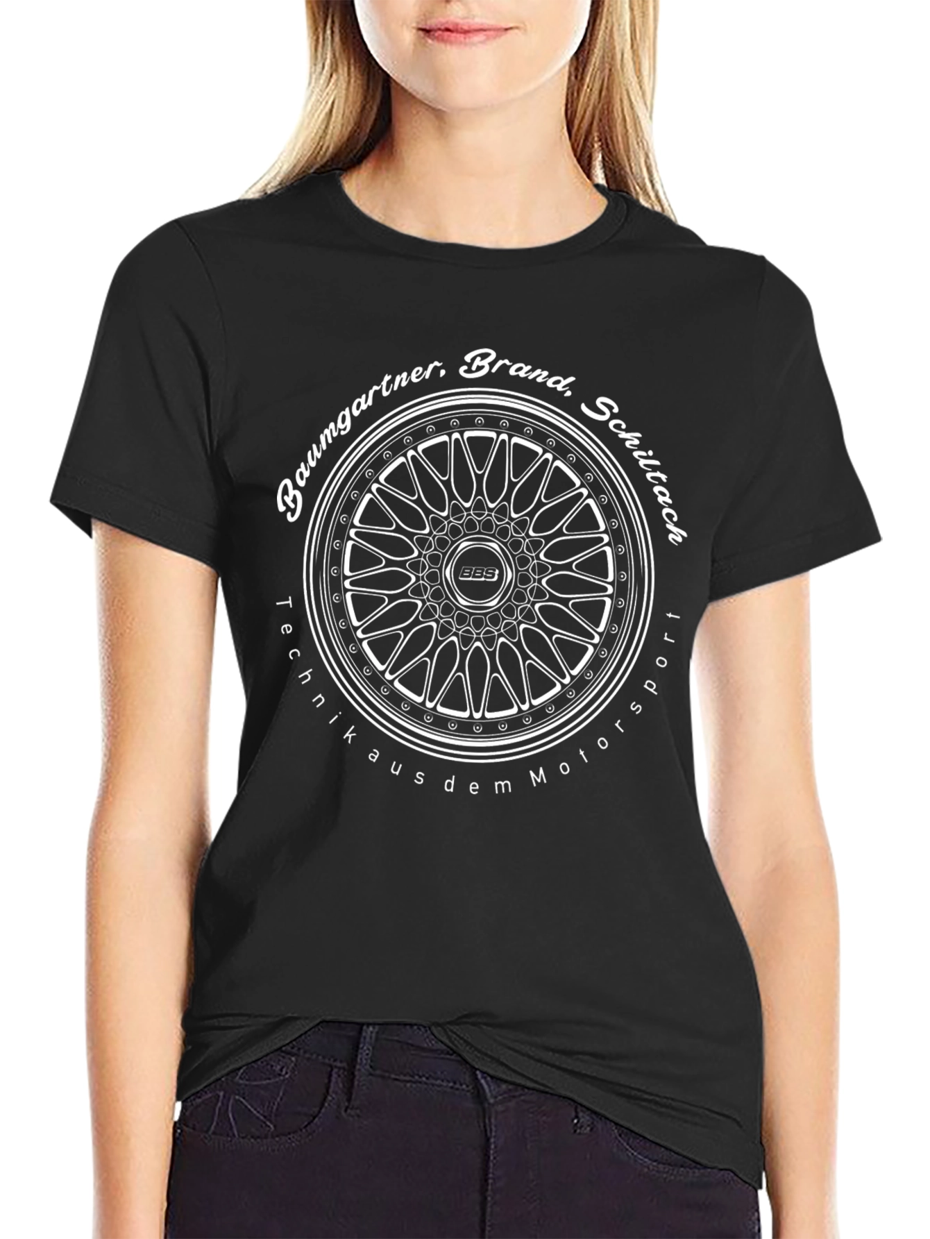 BBS Motorsport T-Shirt - Black Graphic Tee