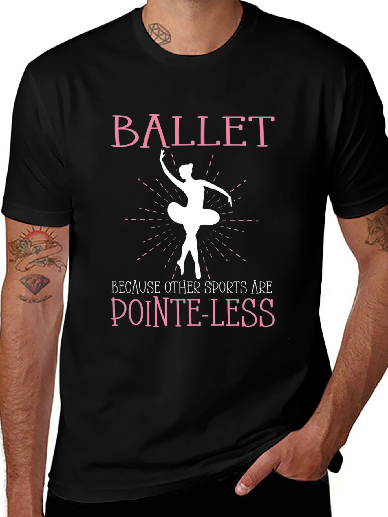 Ballet Pointe-Less Graphic Tee