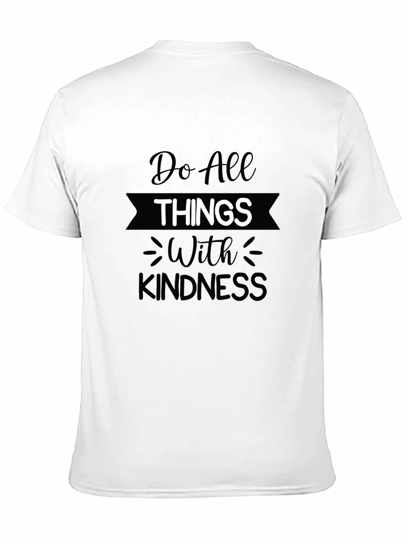 Kindness Graphic Tee - Mens Black T-Shirt