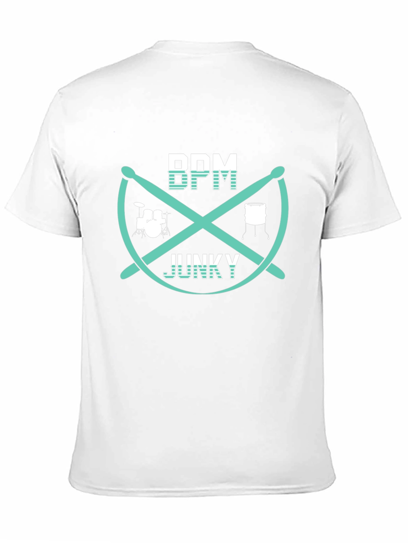BPM Junky Drummer Graphic T-Shirt
