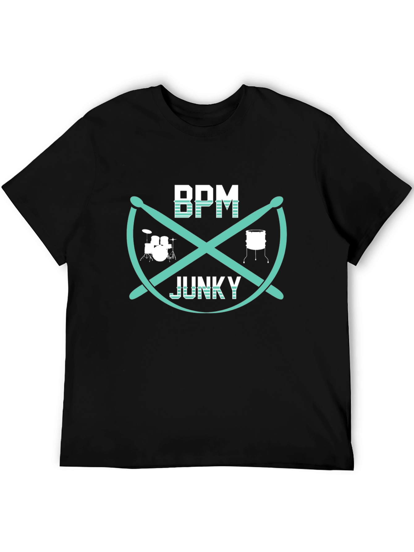 BPM Junky Drummer Graphic T-Shirt