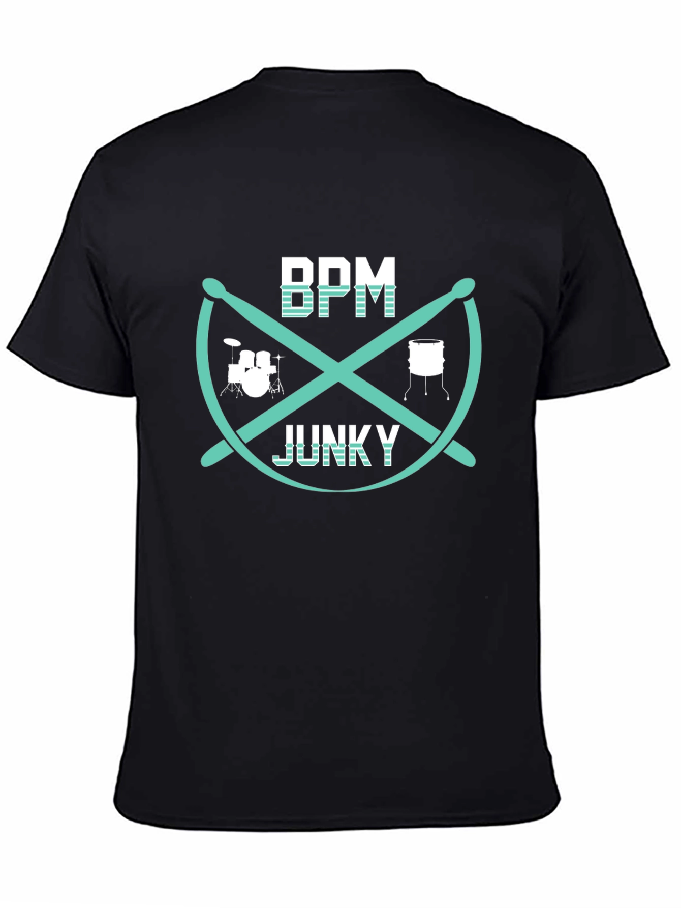 BPM Junky Drummer Graphic T-Shirt