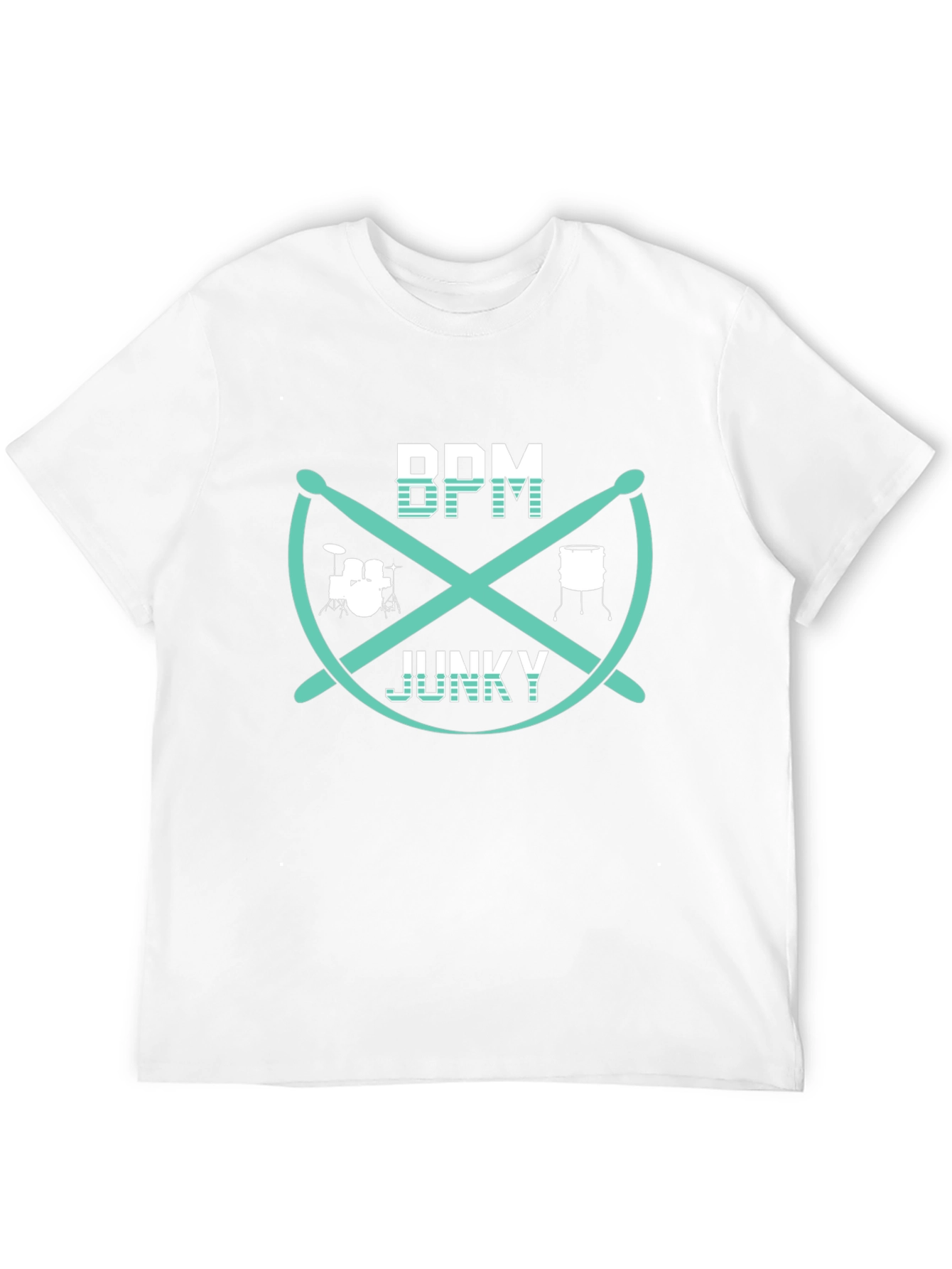 BPM Junky Drummer Graphic T-Shirt