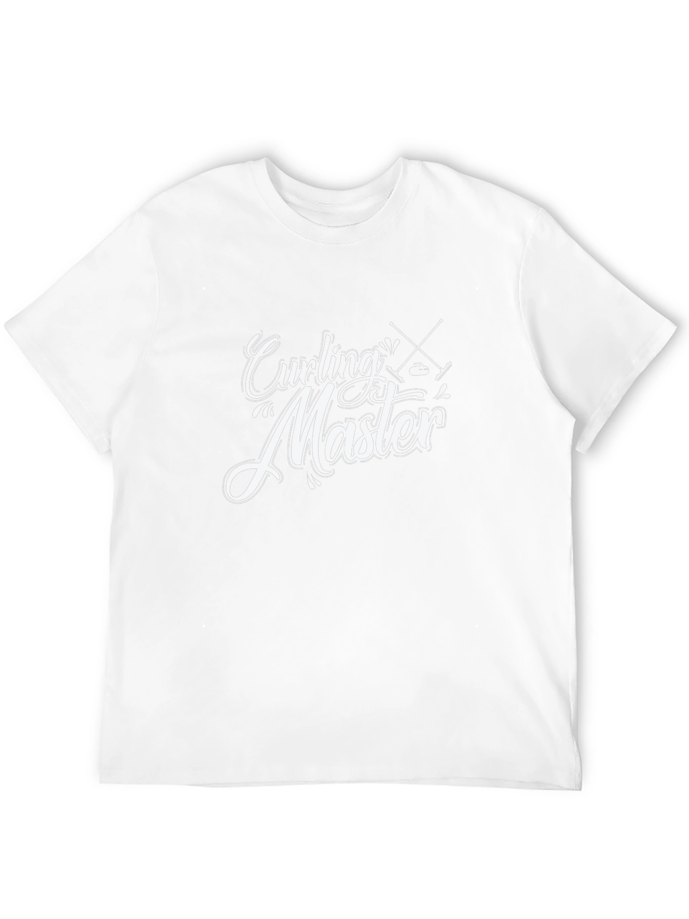 Curling Master Black T-Shirt