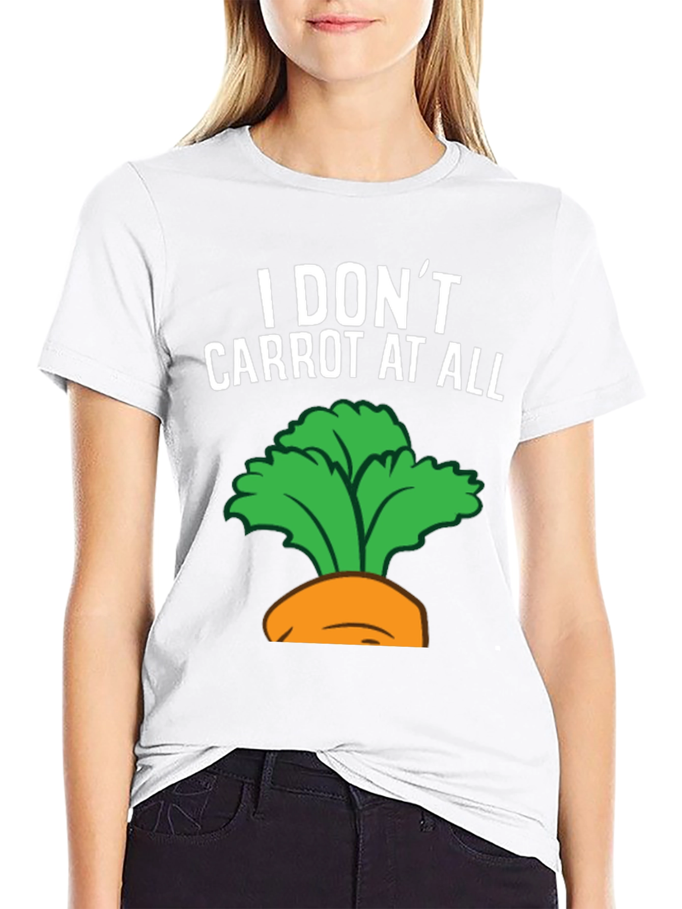 I Dont Carrot at All Graphic Tee