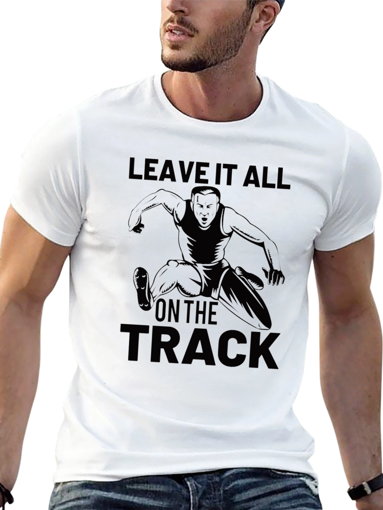Leave It All On The Track T-Shirt