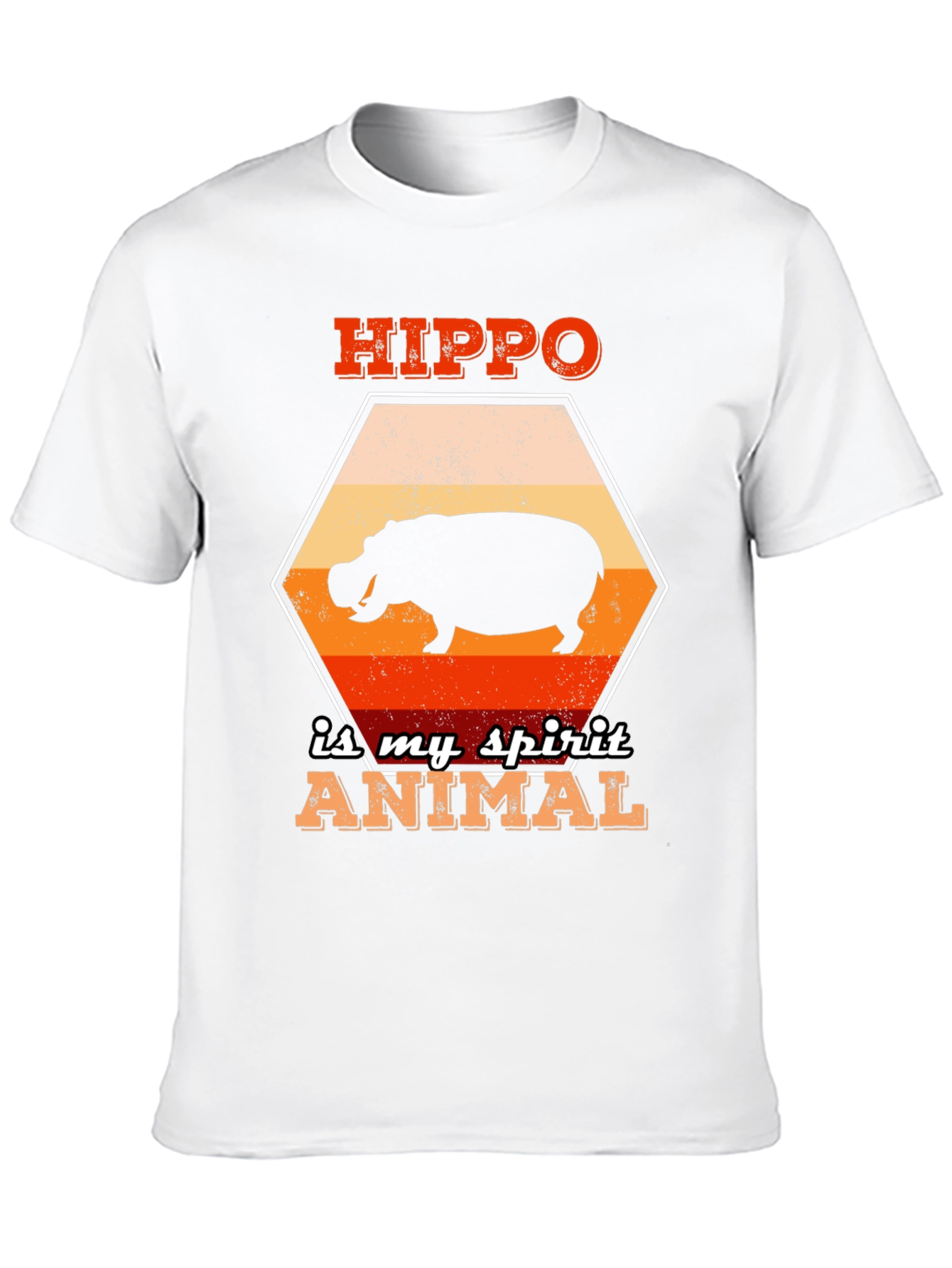 Hippo Spirit Animal Graphic T-Shirt - Unisex