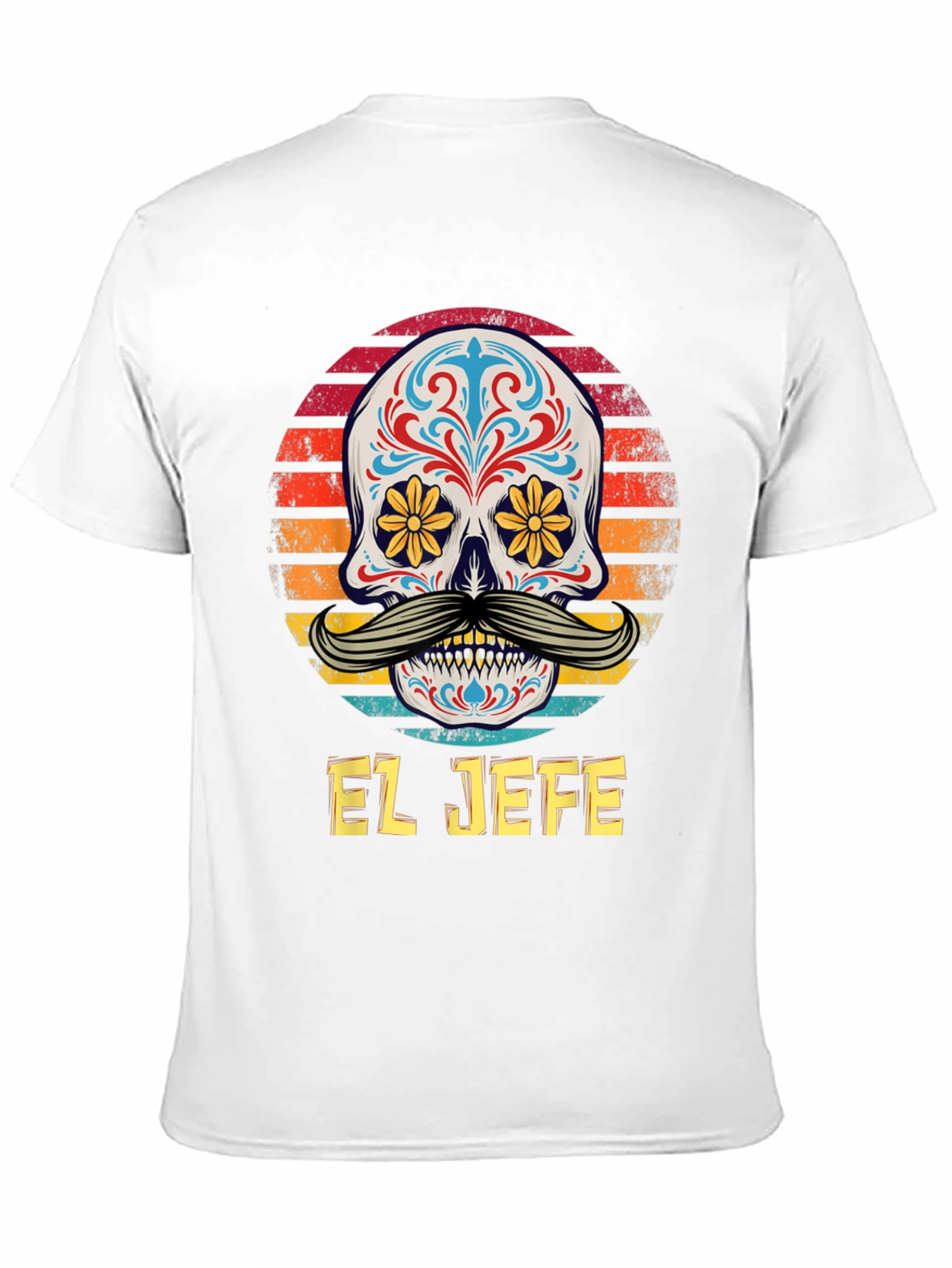 El Jefe Sugar Skull Graphic Tee