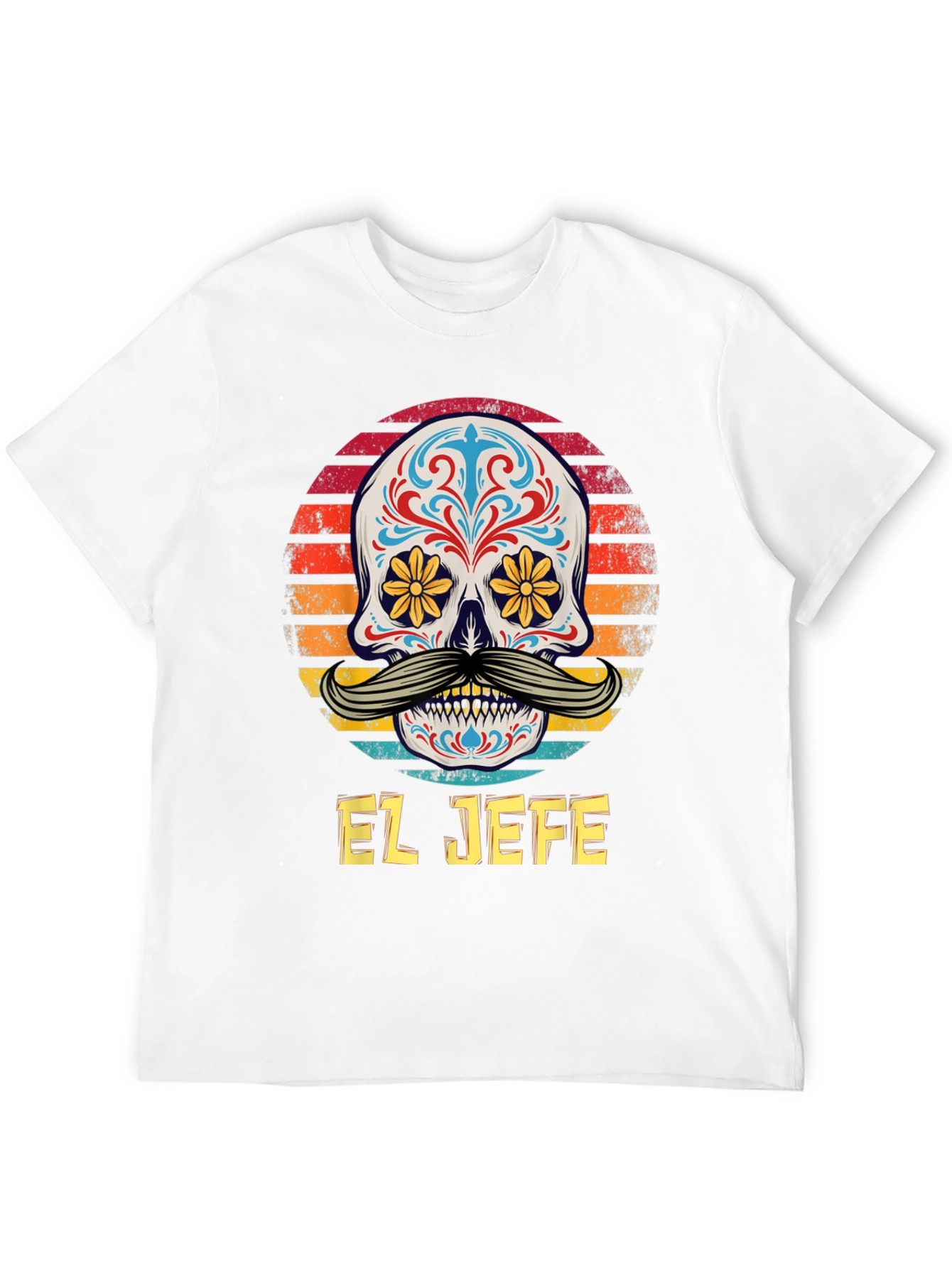 El Jefe Sugar Skull Graphic Tee
