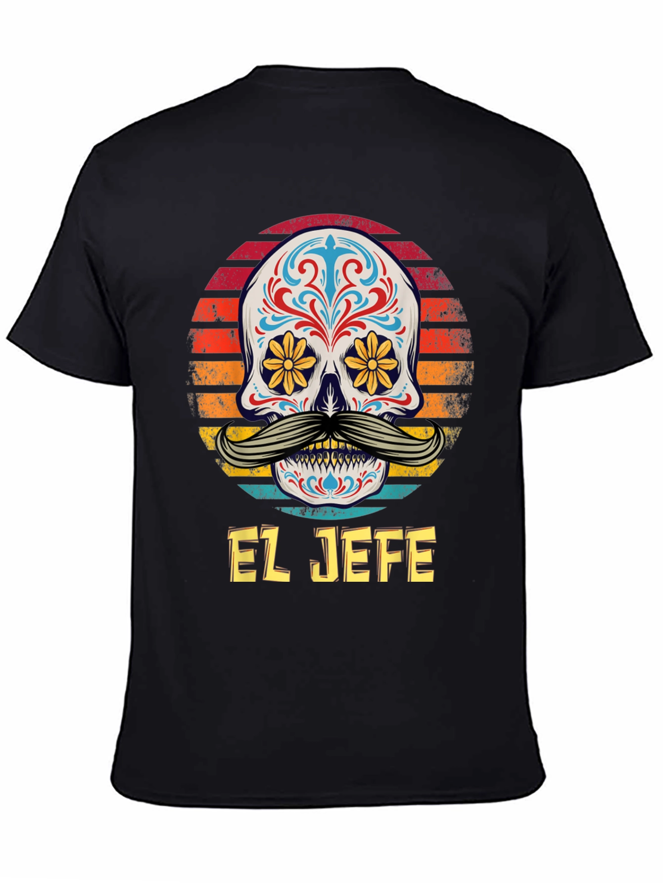 El Jefe Sugar Skull Graphic Tee