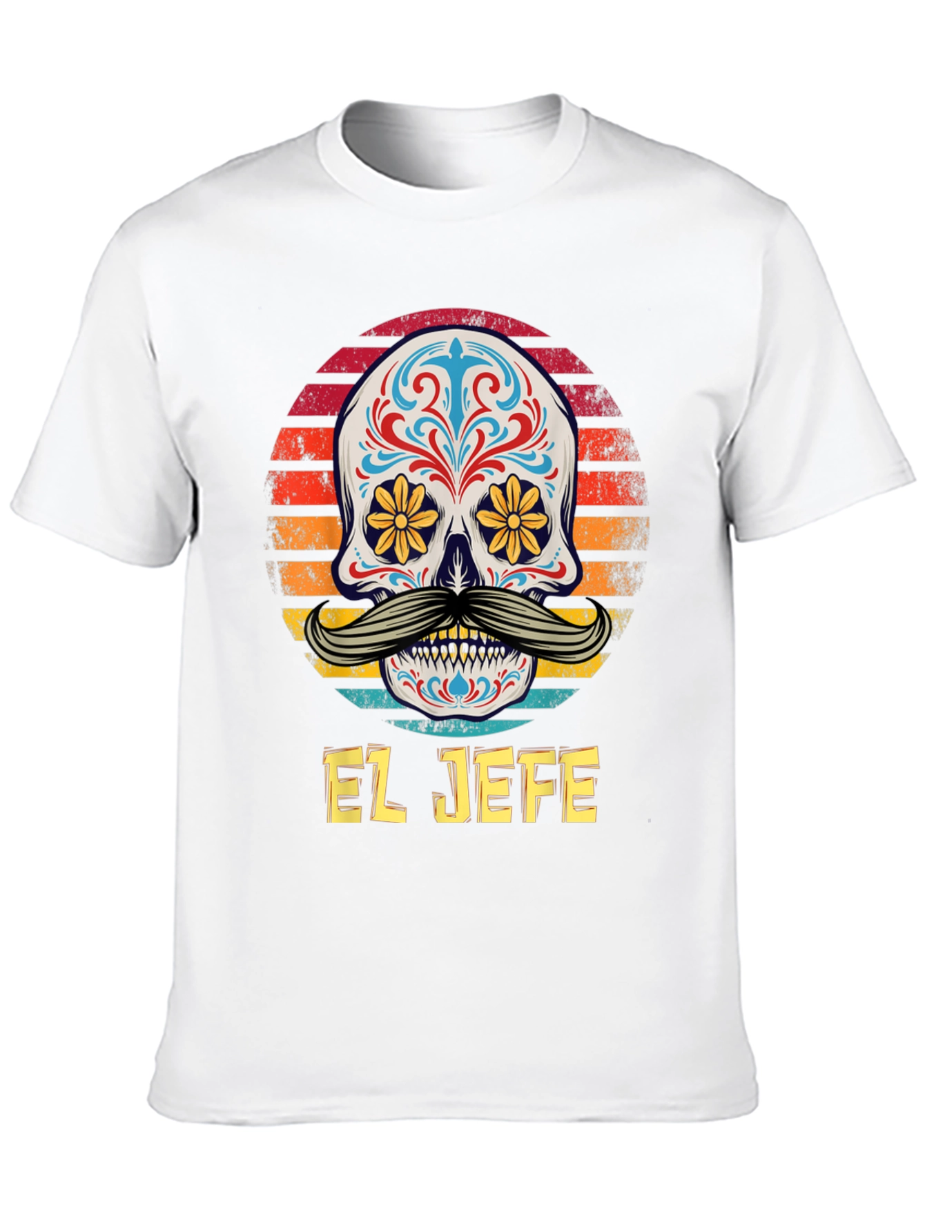 El Jefe Sugar Skull Graphic Tee