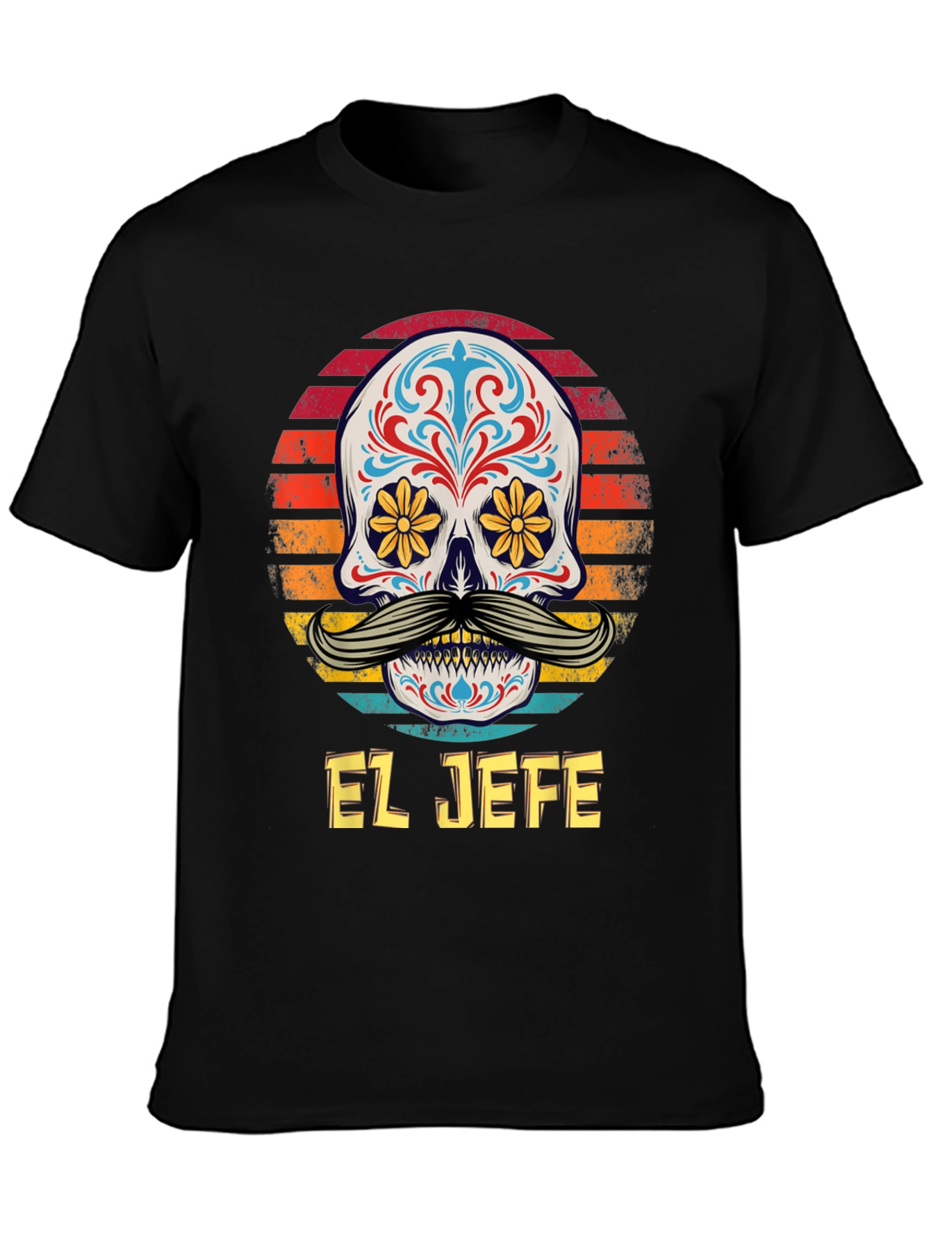 El Jefe Sugar Skull Graphic Tee