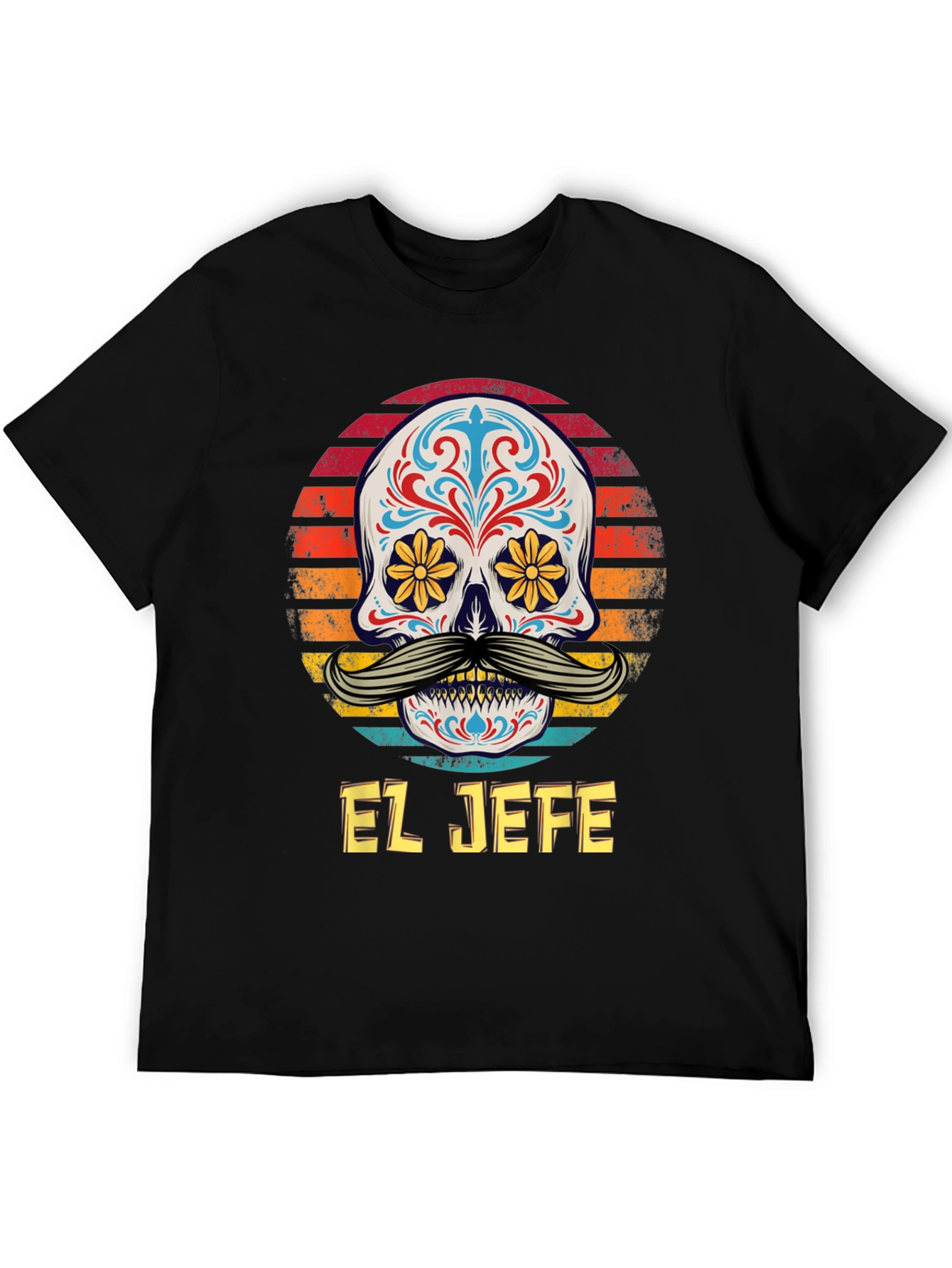 El Jefe Sugar Skull Graphic Tee
