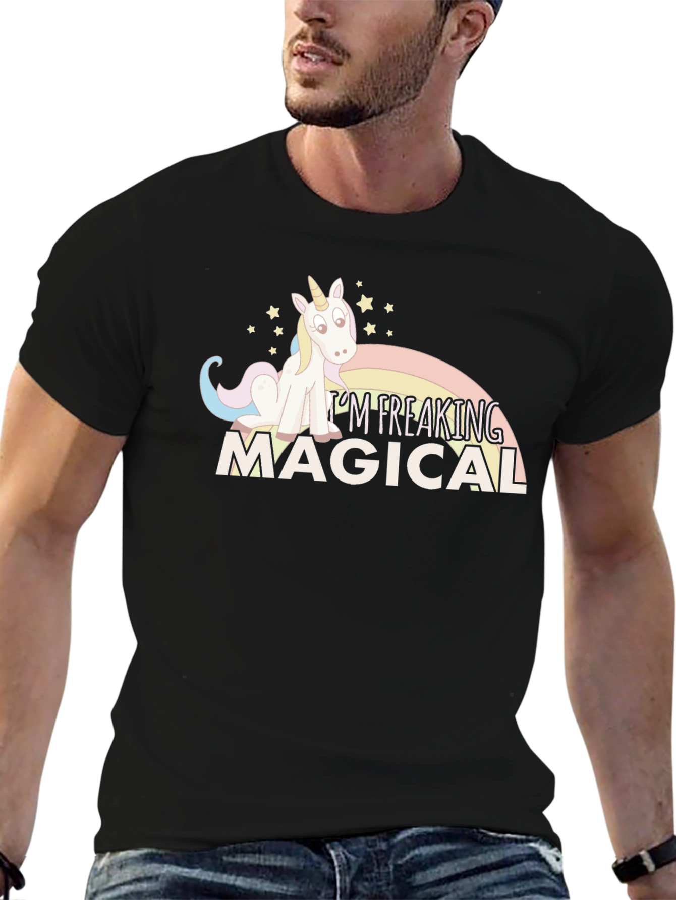 Magical Unicorn Graphic T-Shirt