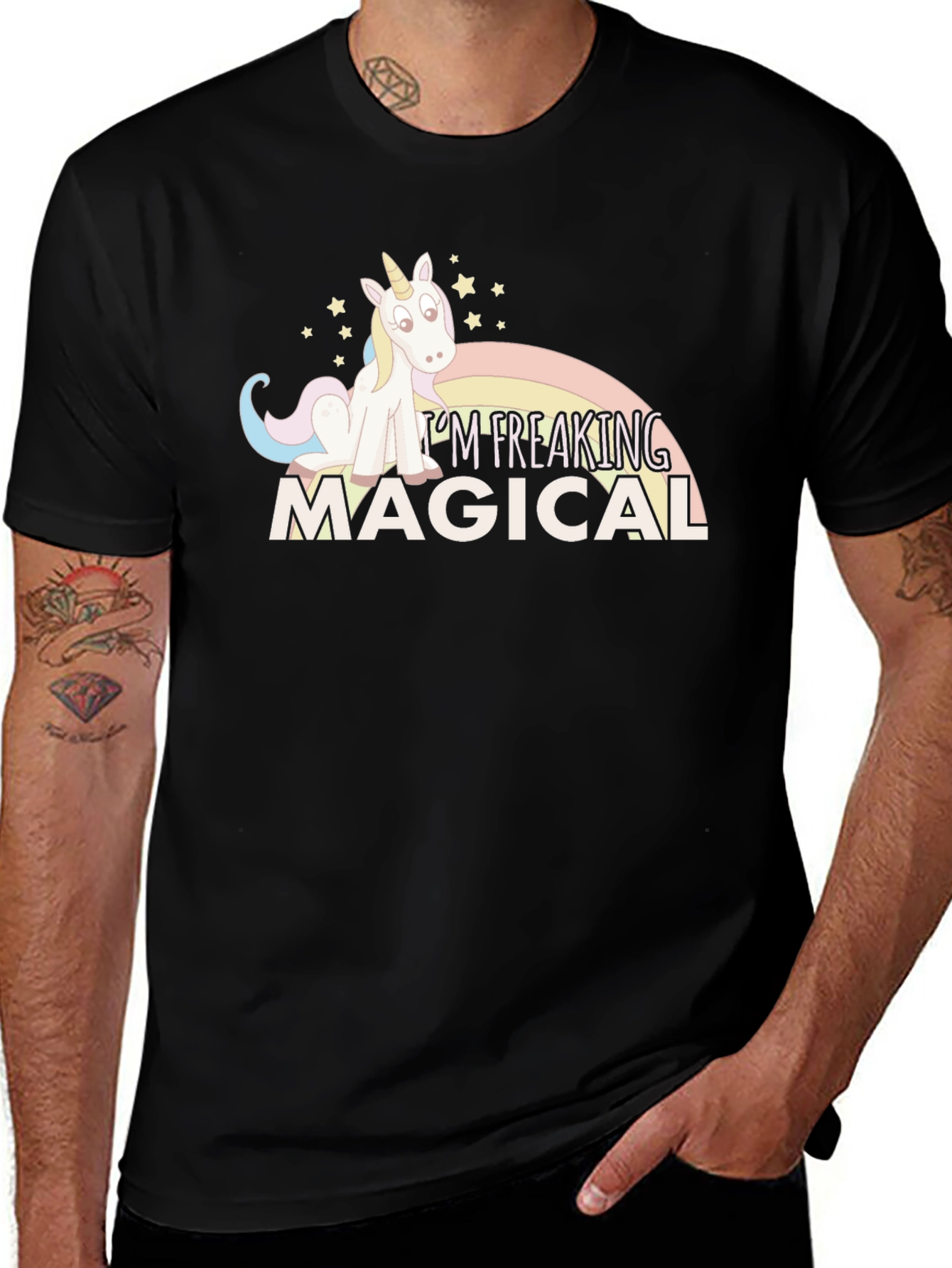 Magical Unicorn Graphic T-Shirt
