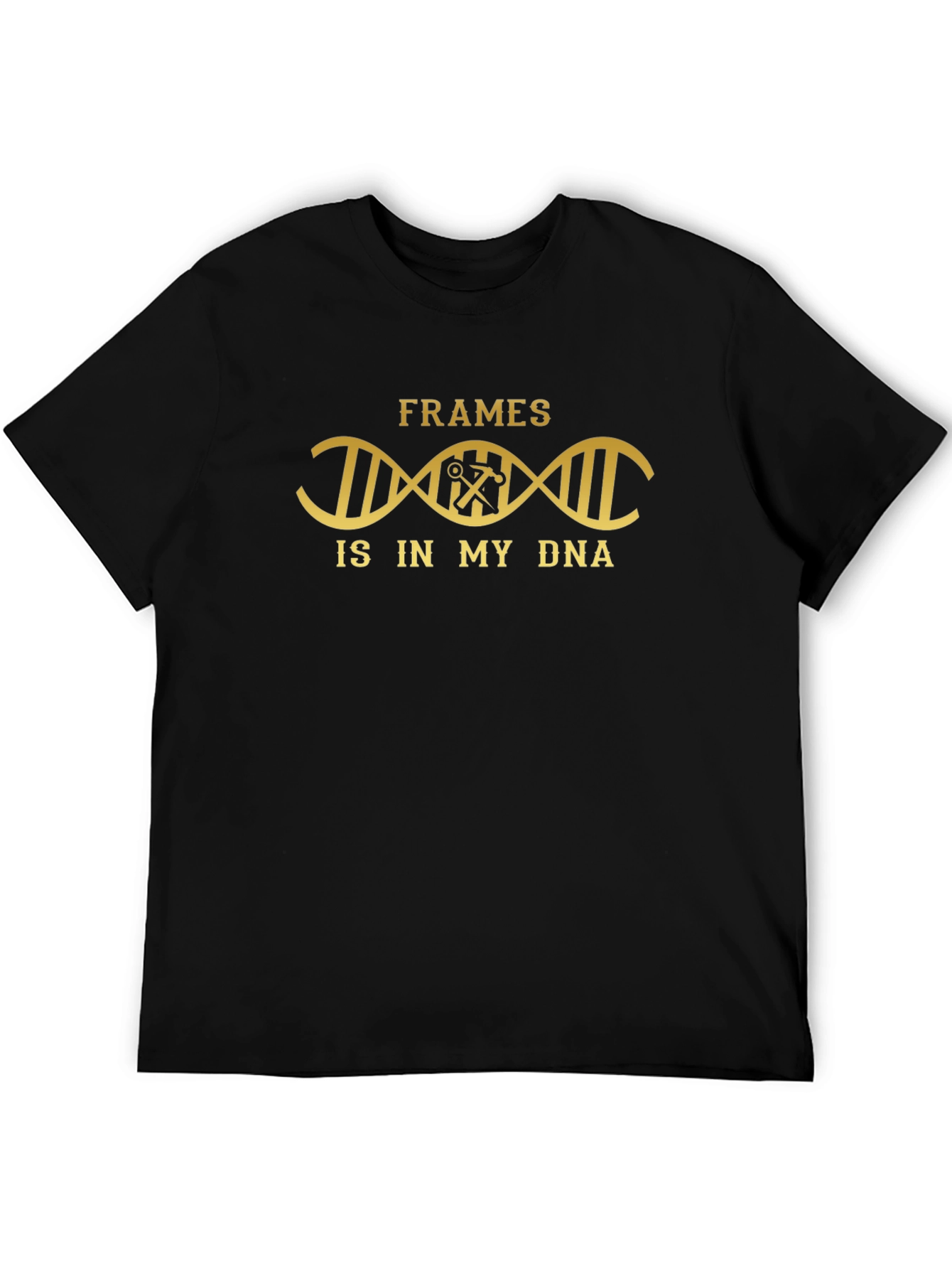 Frames Is In My DNA - Black T-Shirt