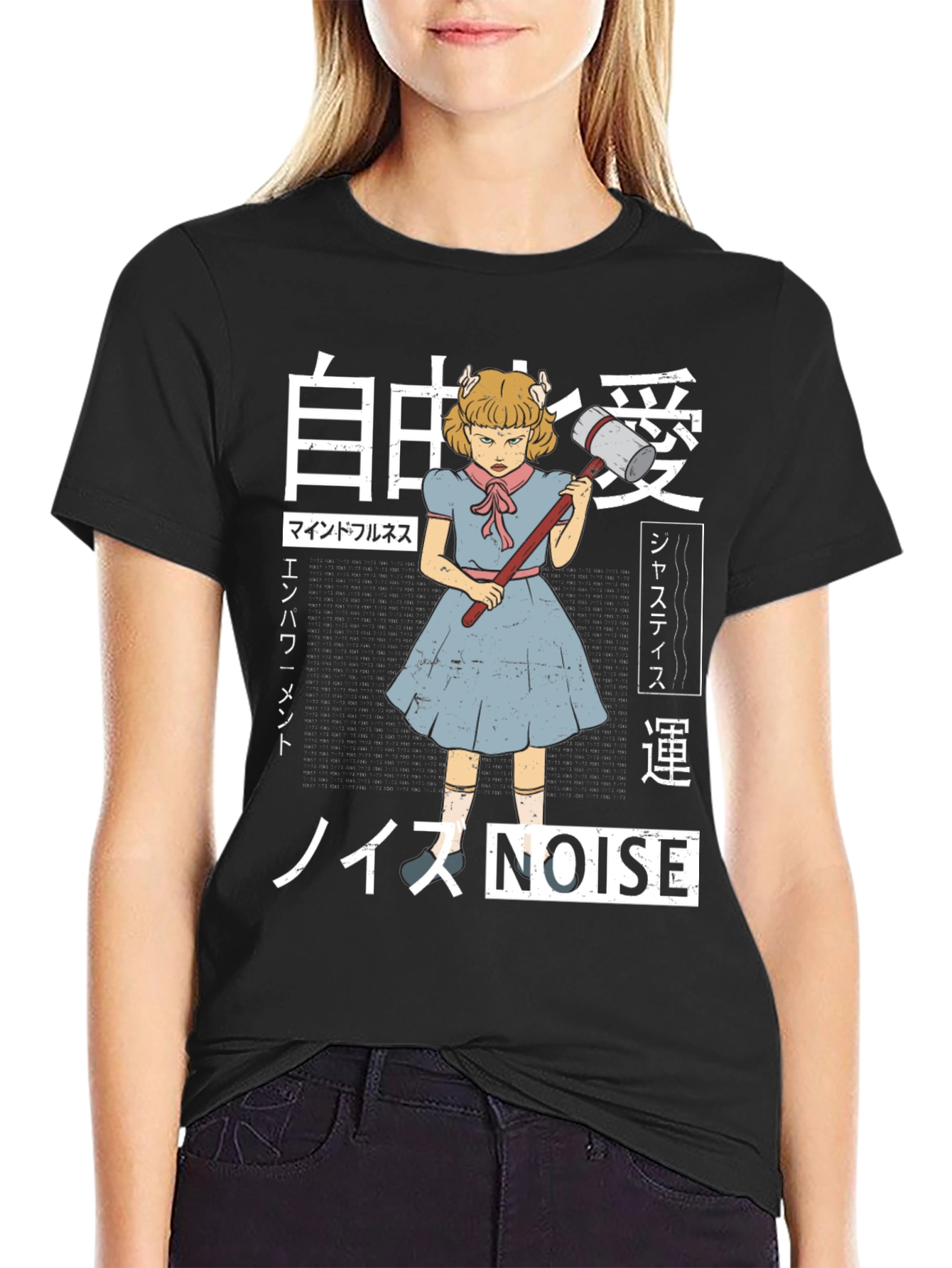 Japanese Anime Style Graphic Tee