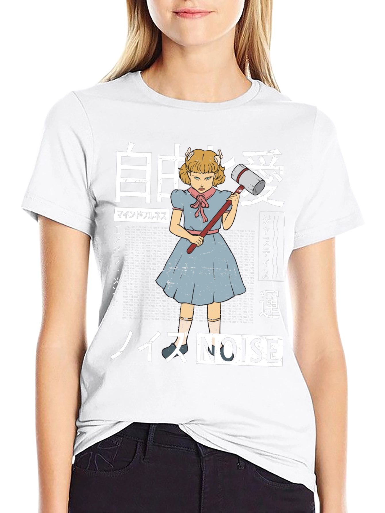 Japanese Anime Style Graphic Tee