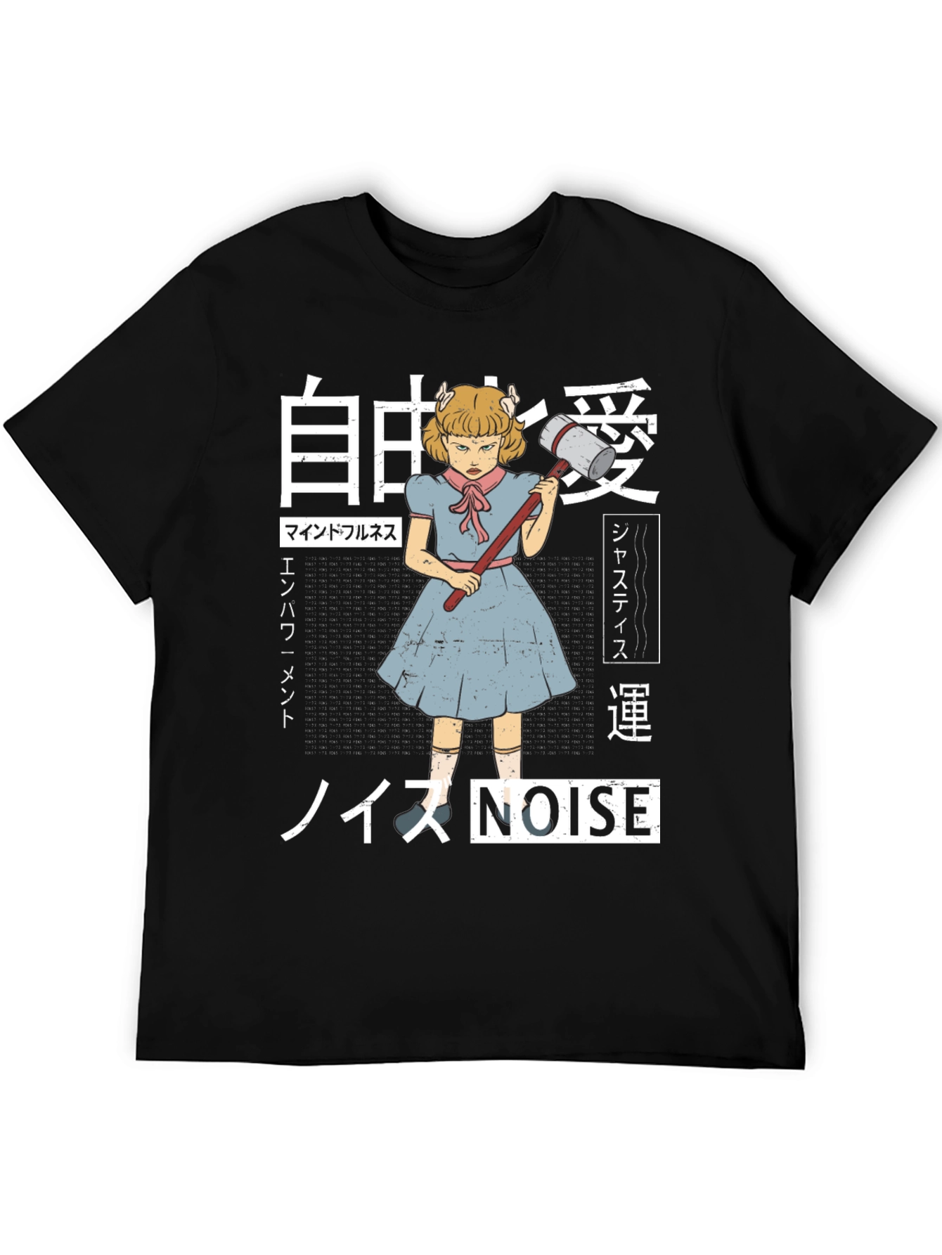 Japanese Anime Style Graphic Tee