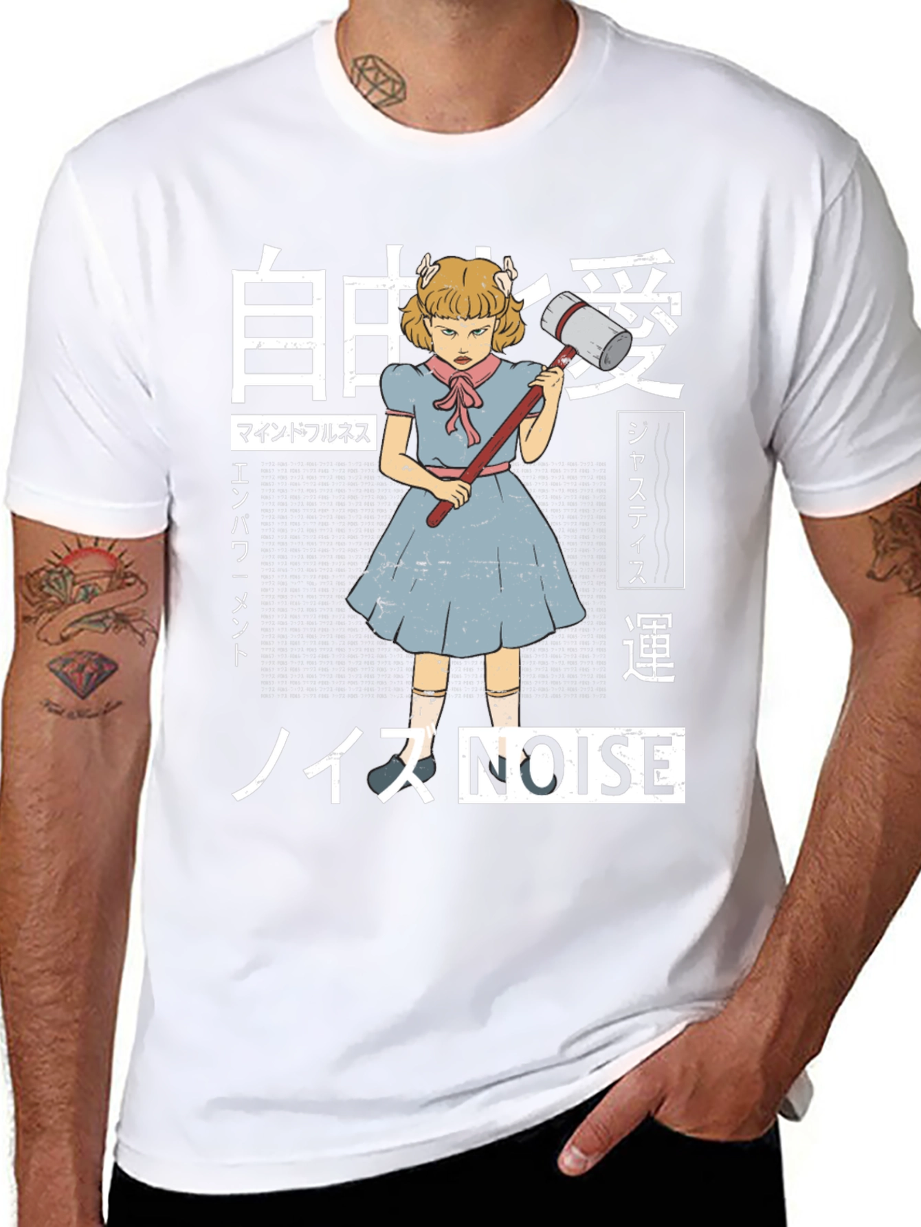 Japanese Anime Style Graphic Tee