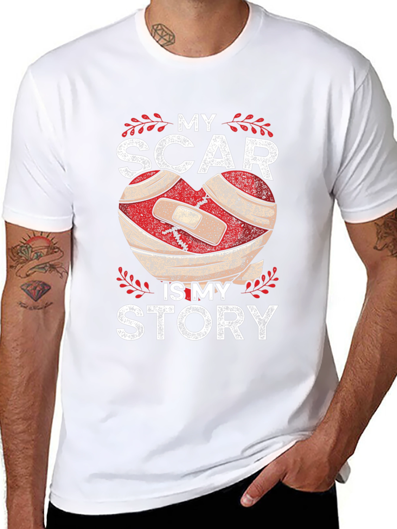 My Scar Is My Story Graphic T-Shirt