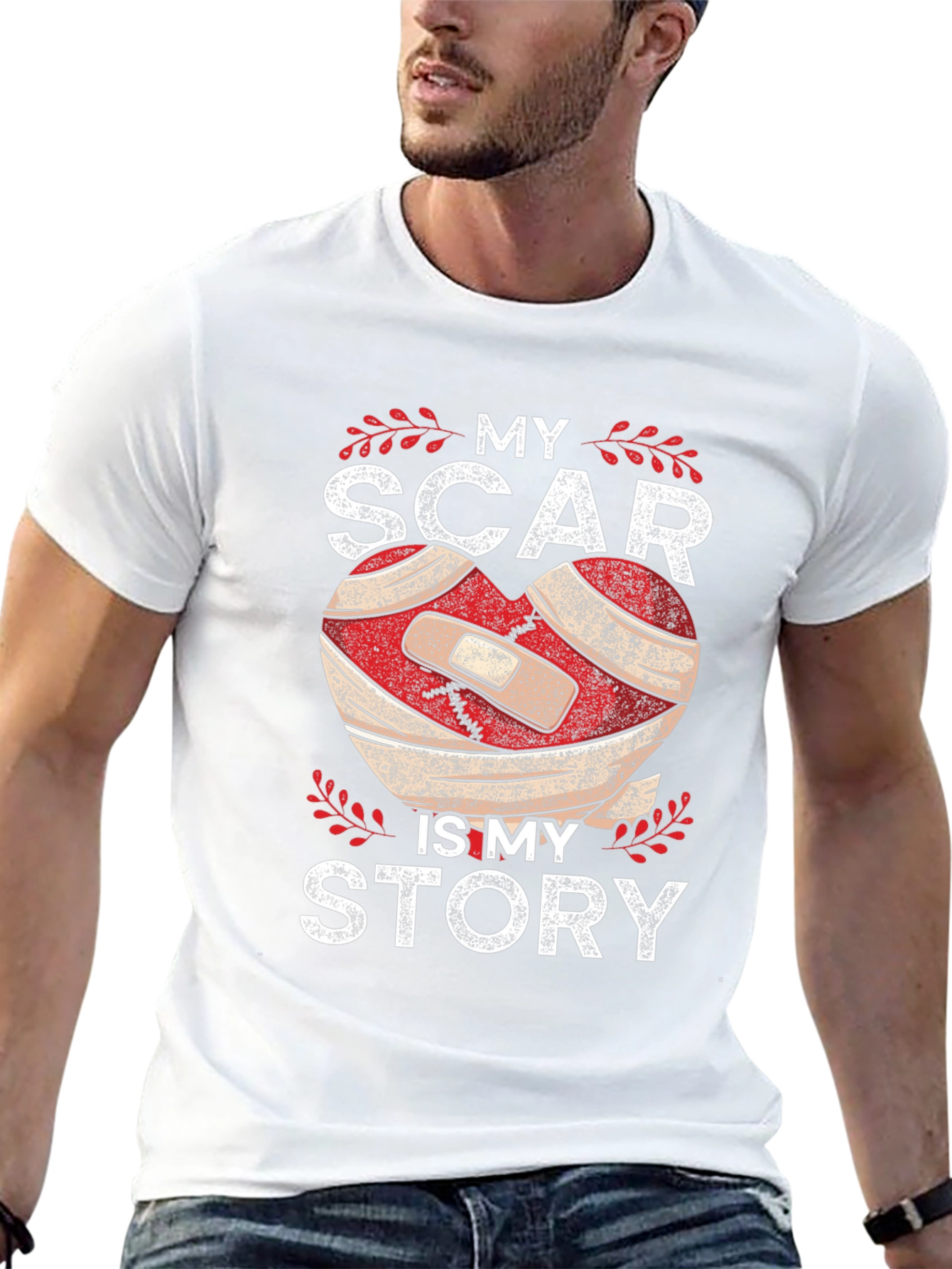 My Scar Is My Story Graphic T-Shirt