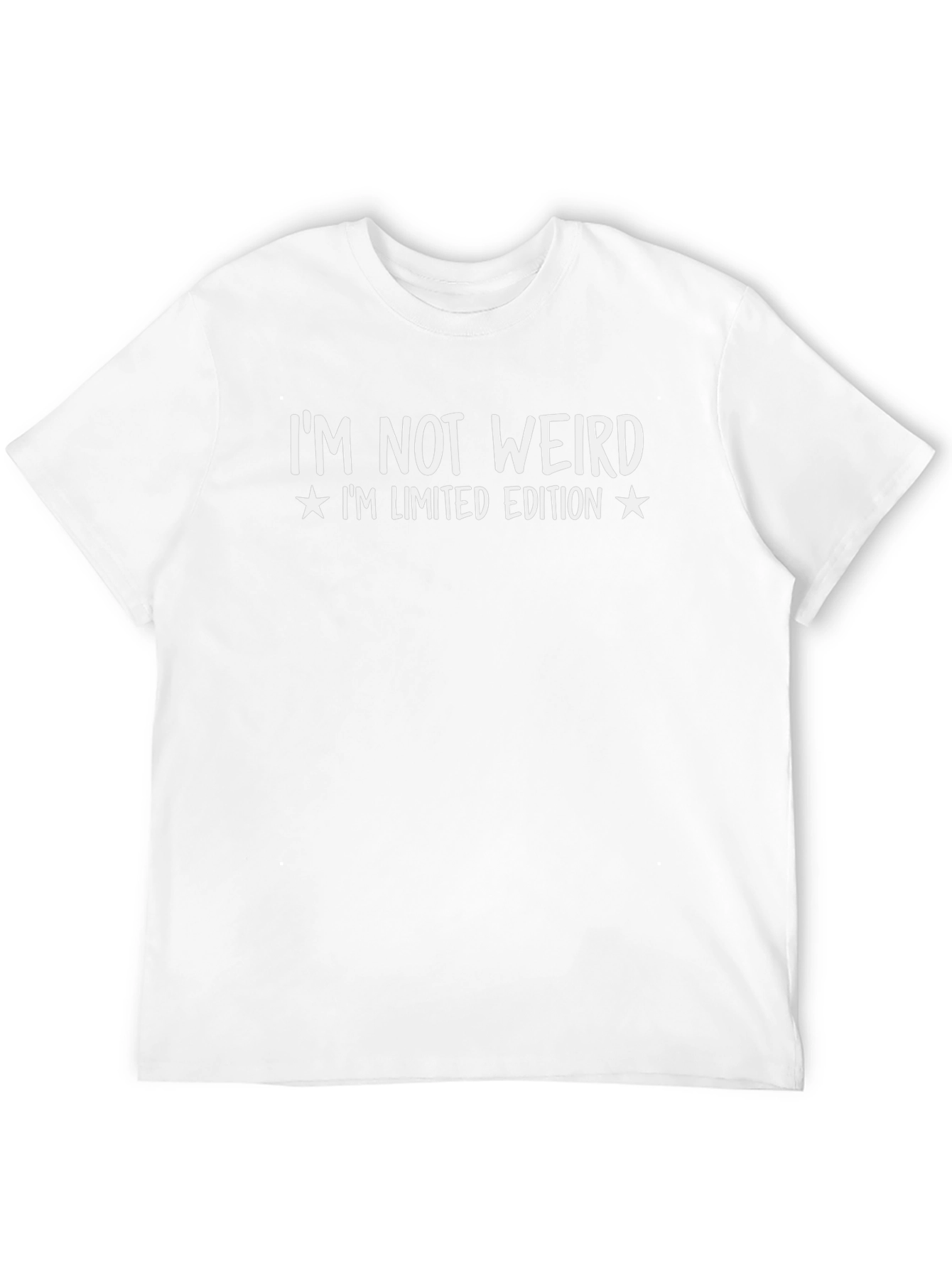 Im Not Weird Limited Edition Graphic T-Shirt