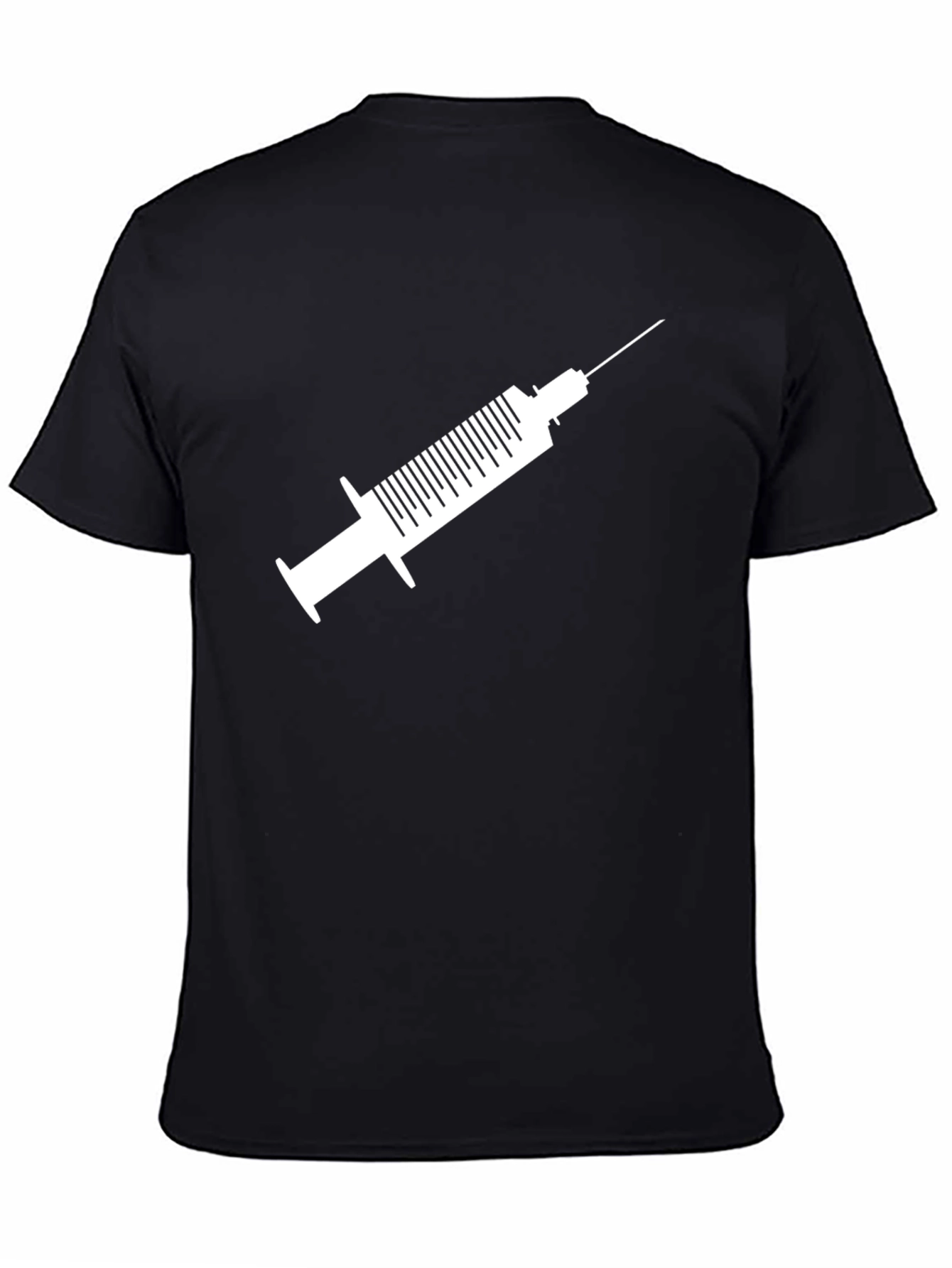 Vaccination T-Shirt - Stylish Syringe Graphic Tee
