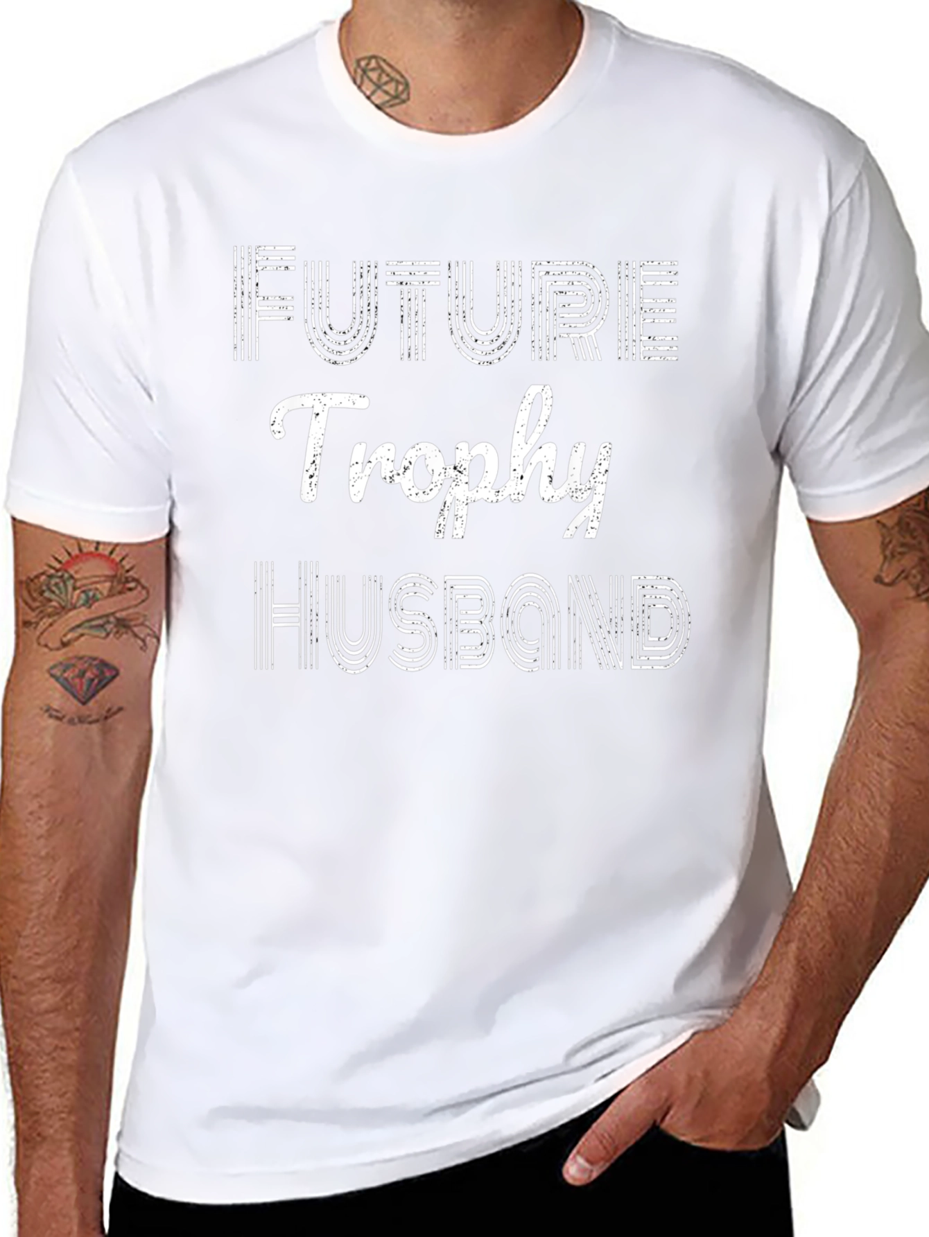 Future Trophy Husband T-Shirt - Groom Gift
