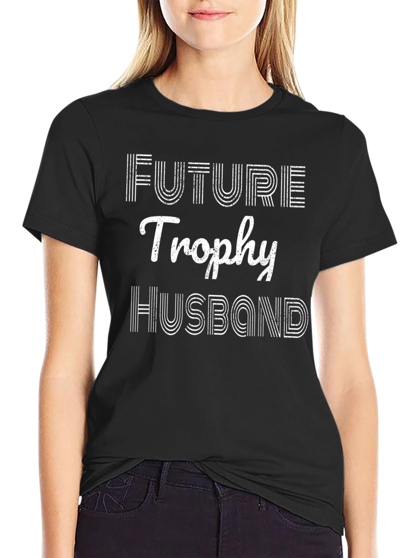 Future Trophy Husband T-Shirt - Groom Gift