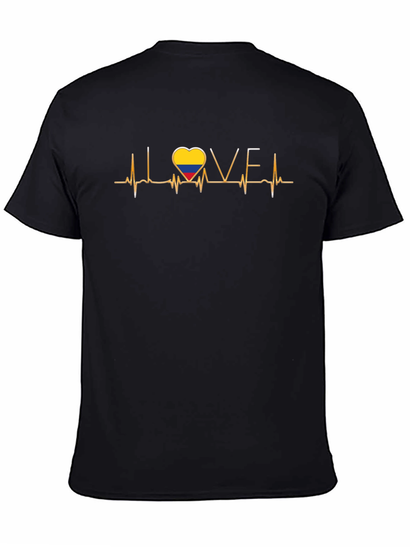Colombian Heartbeat Love Graphic Tee