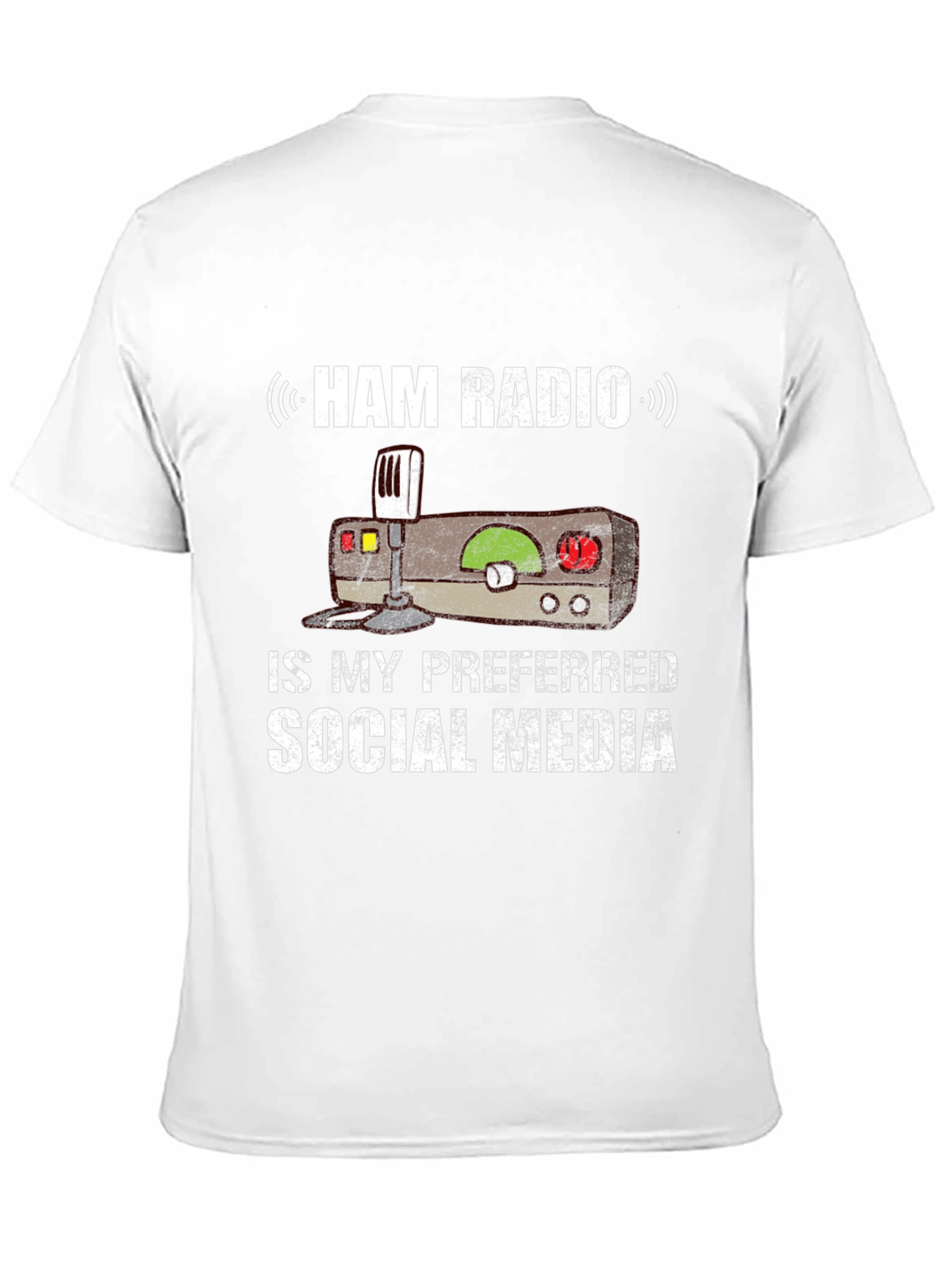 Ham Radio Social Media T-Shirt