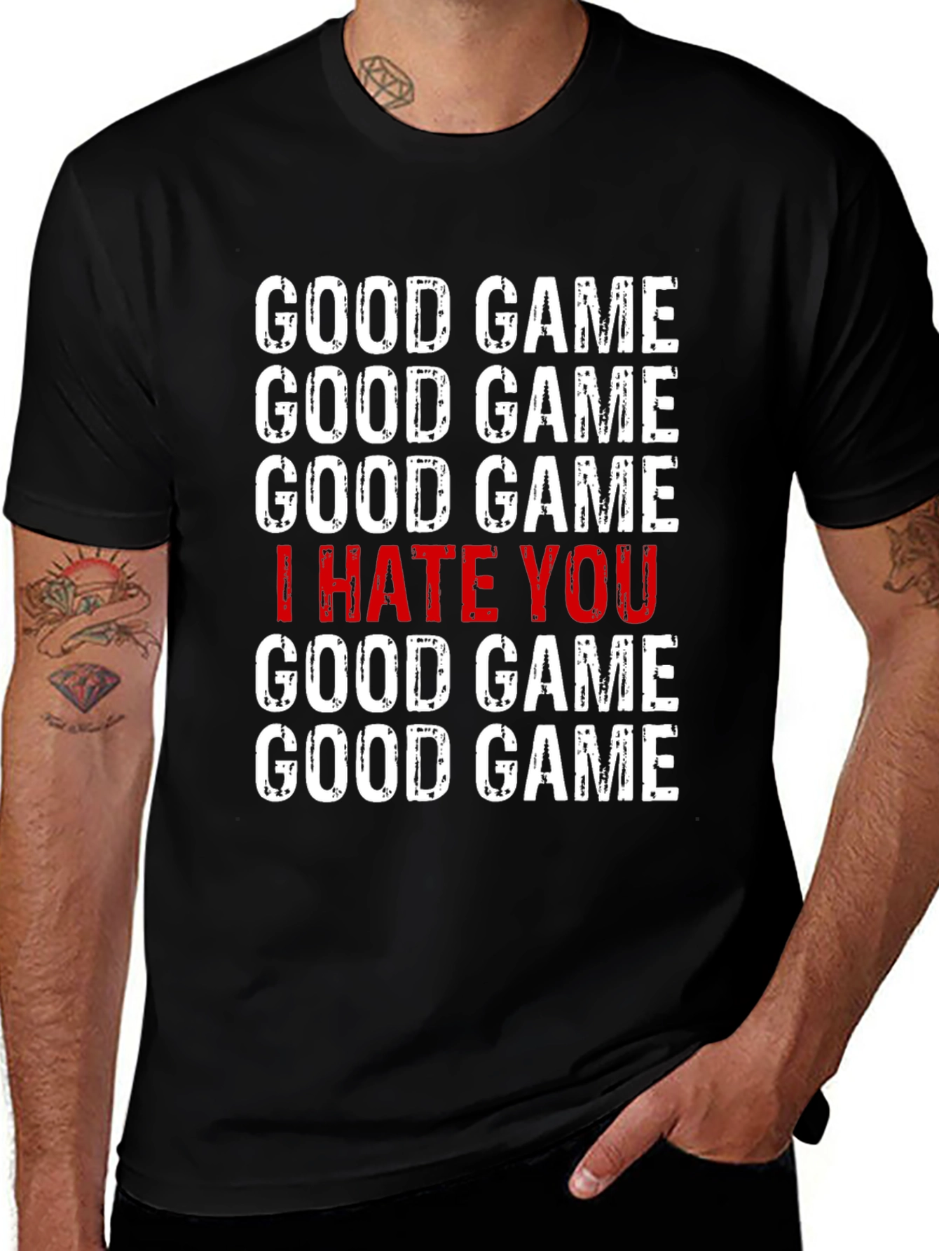 Good Game I Hate You T-Shirt - Gamer Tee