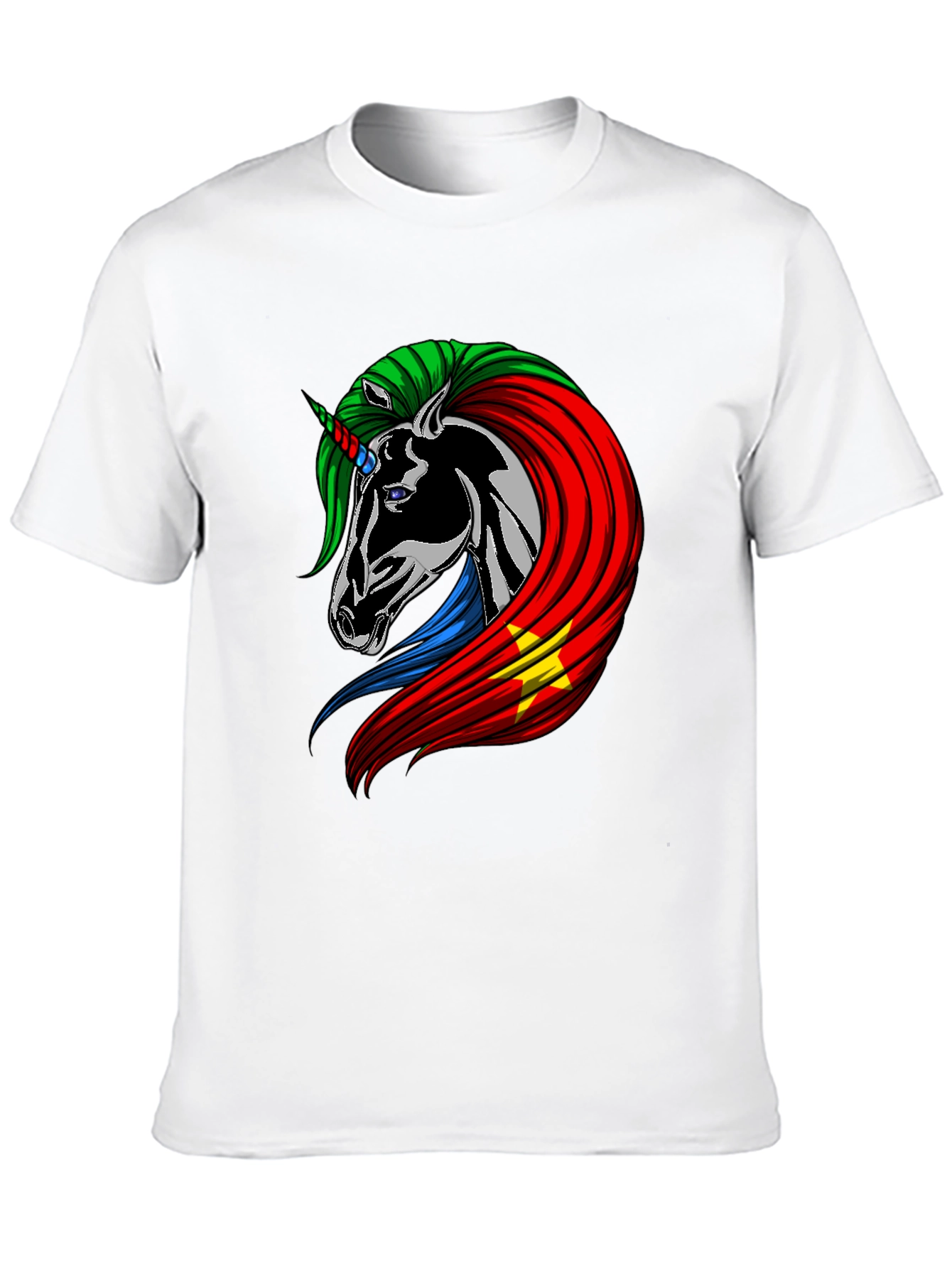 Unicorn Sudan Flag Graphic Tee